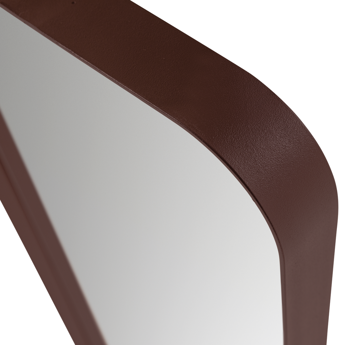 DOUTZEN SPIEGEL 110x40 CM METALL BORDEAUXROT
