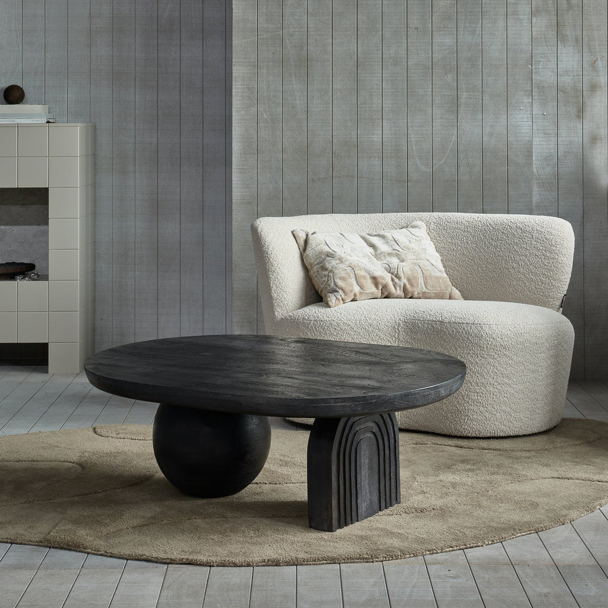 STONE KLEINES SOFA LINKS SAHNE [fsc]