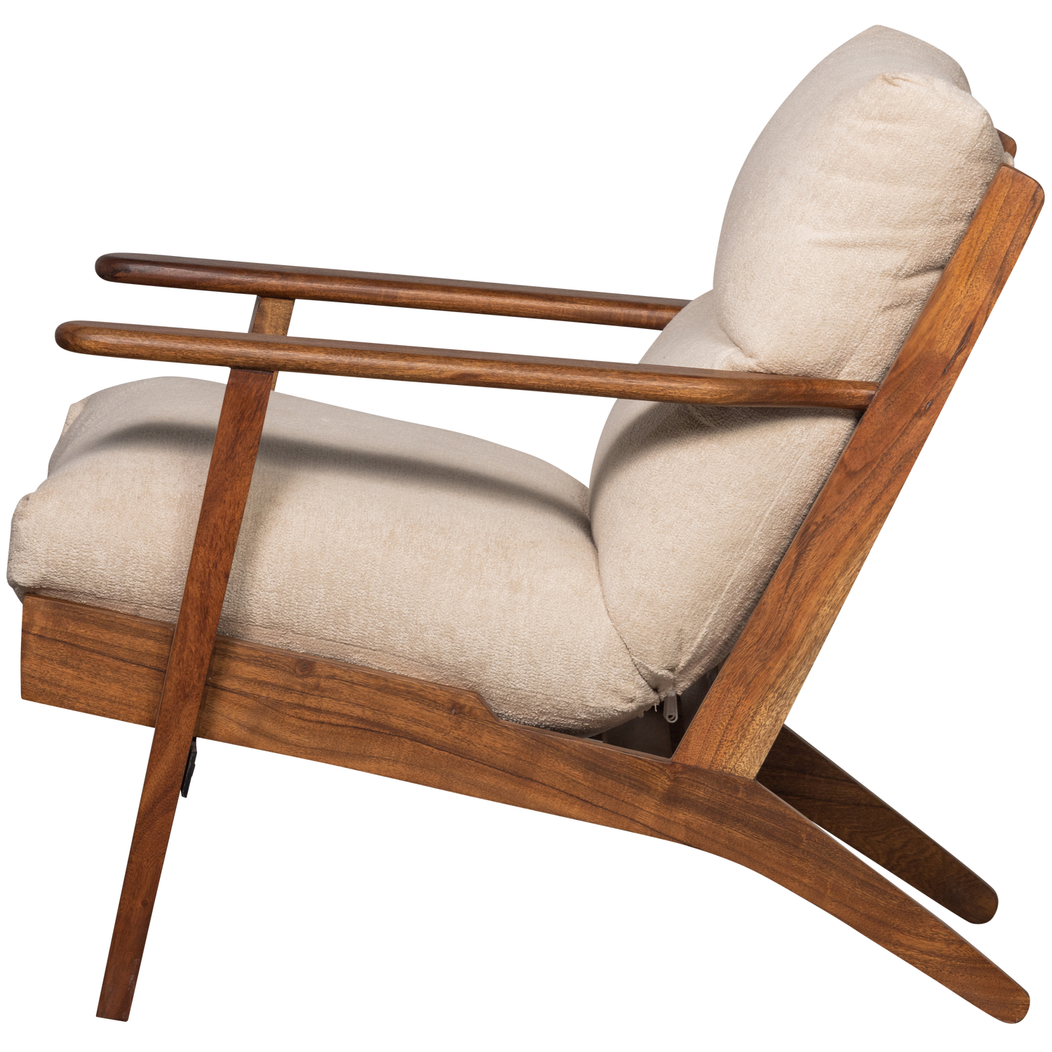 HOUSTON SESSEL BOUCLE/HOLZ NATUR
