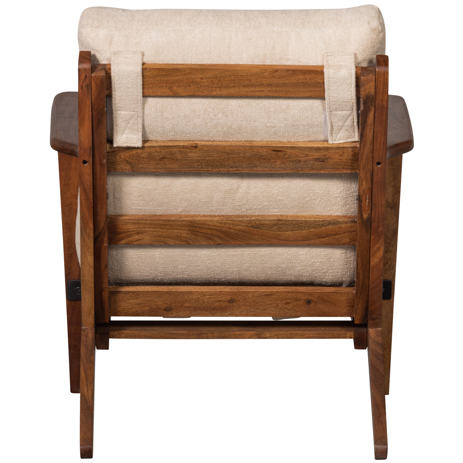 HOUSTON SESSEL BOUCLE/HOLZ NATUR