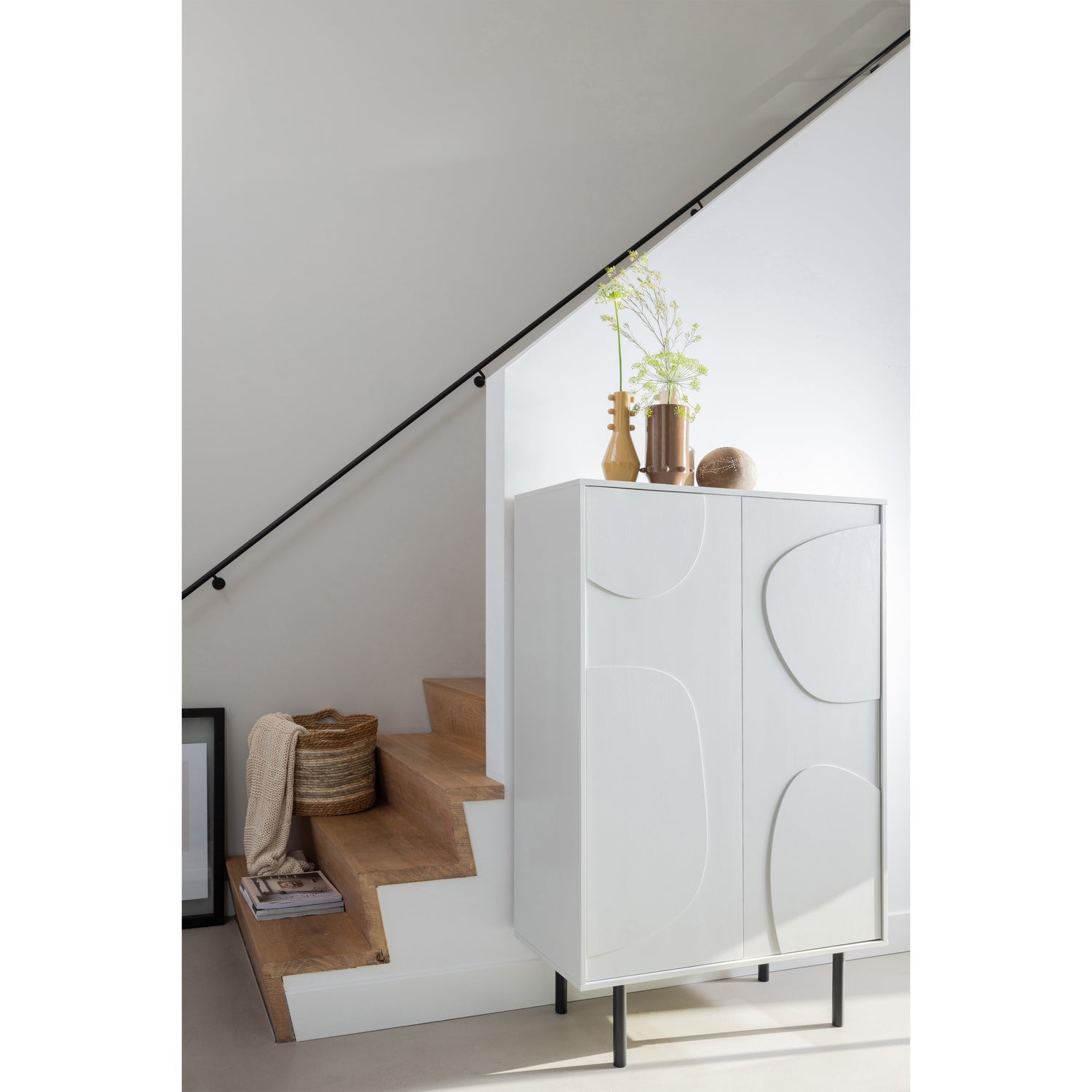 CADIZ LAGERSCHRANK KIEFER NEBEL [fsc]