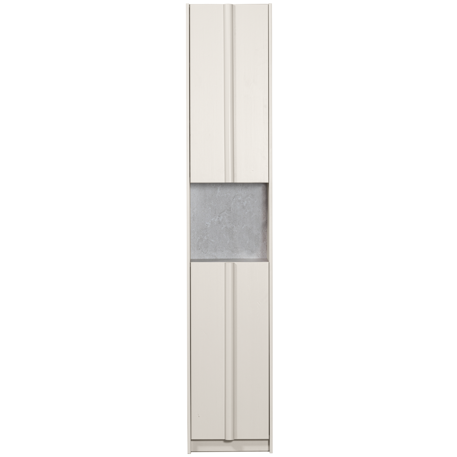 BASU SCHRANK 40CM KIEFER DUST INKL CONCRETE DECOR [fsc]