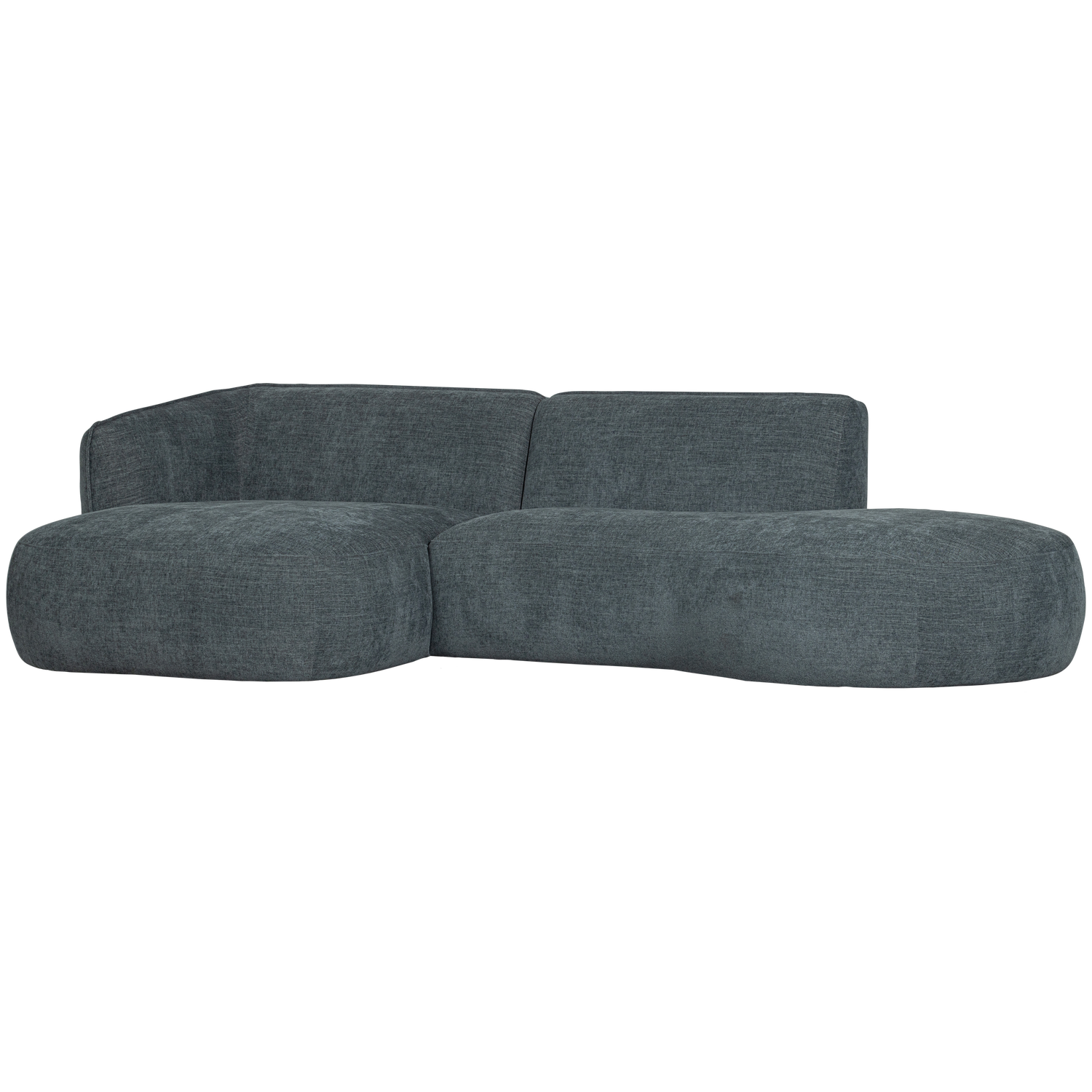 POLLY CHAISE LONGUE LINKS BLAU/GRUN