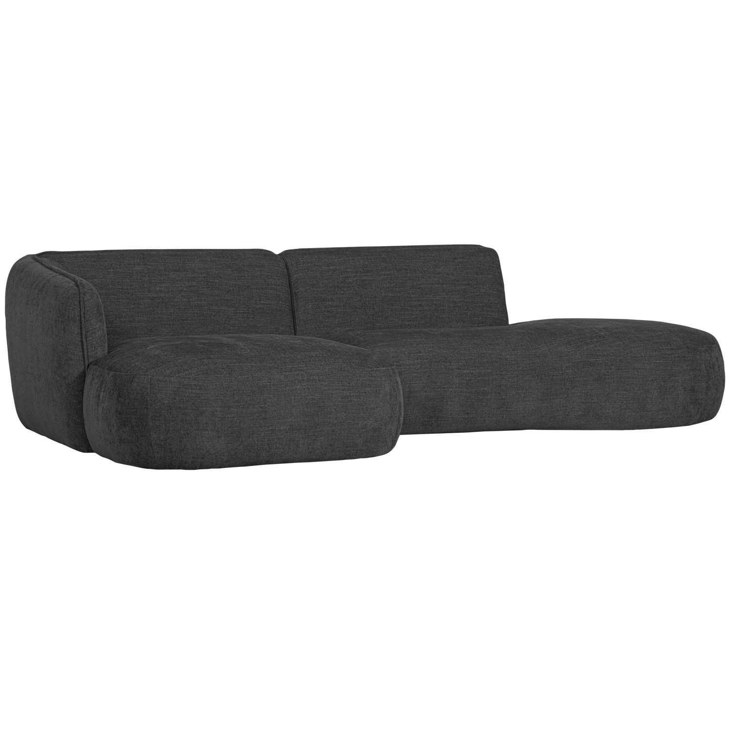 POLLY CHAISE LONGUE LINKS GRAU