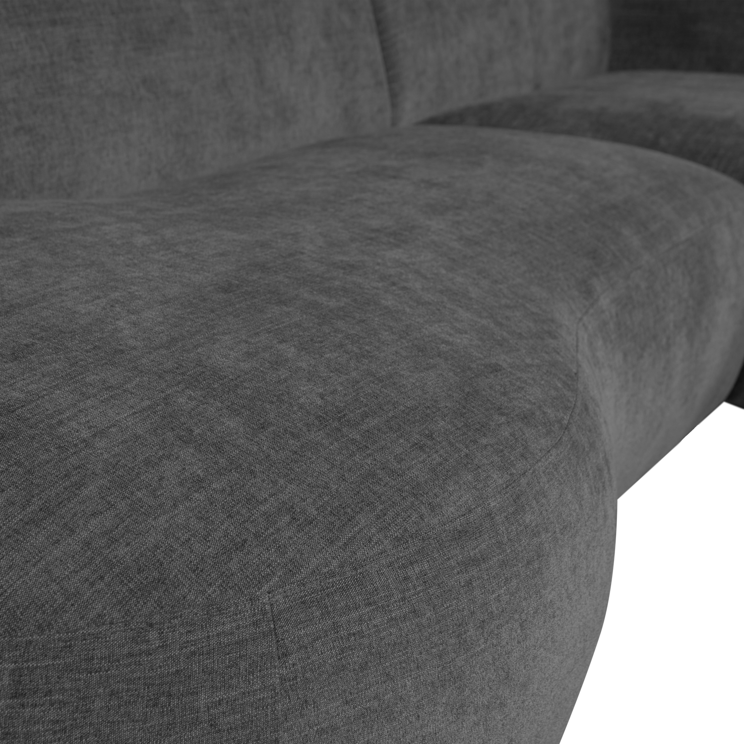 POLLY CHAISE LONGUE RECHTS GRAU