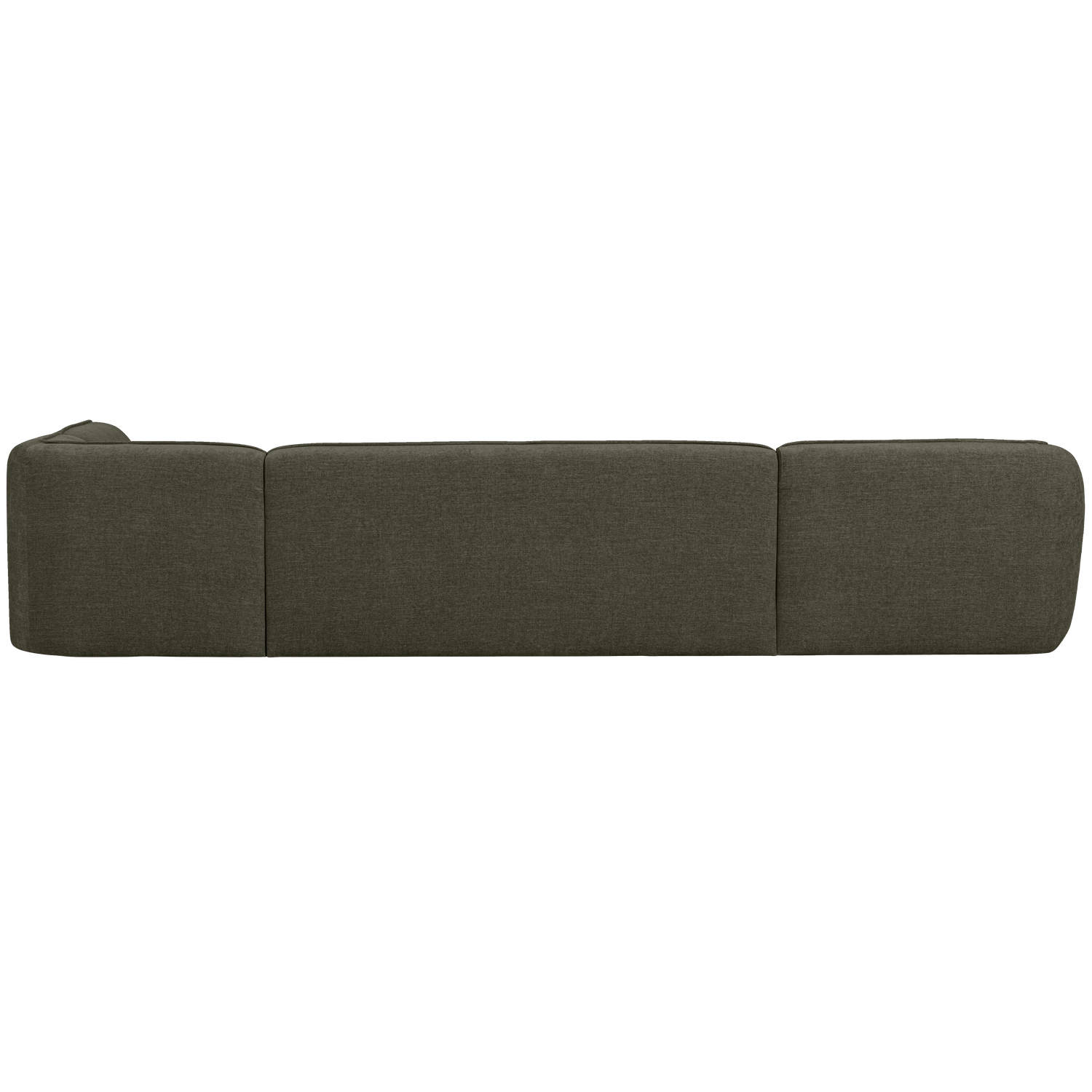 POLLY SOFA U-FORMIG RECHTS WARMES GRUN