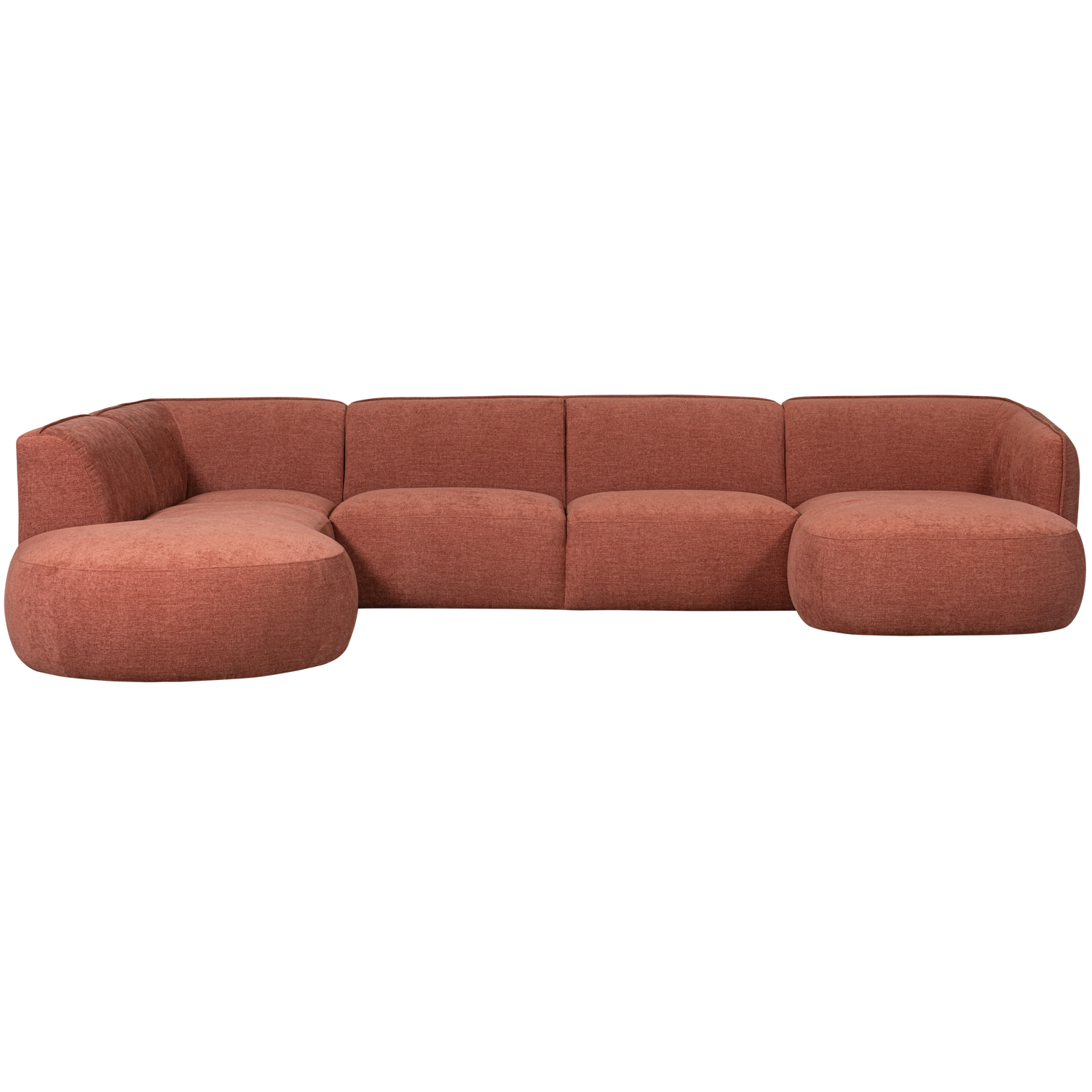 POLLY SOFA U-FORMIG LINKS ROSA