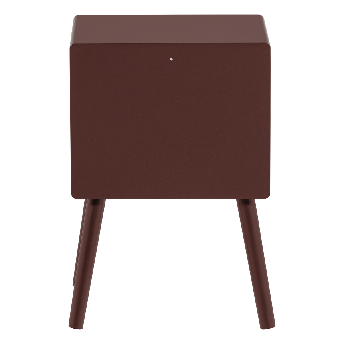 OZZY NACHTTISCH MDF BORDEAUXROT [fsc]
