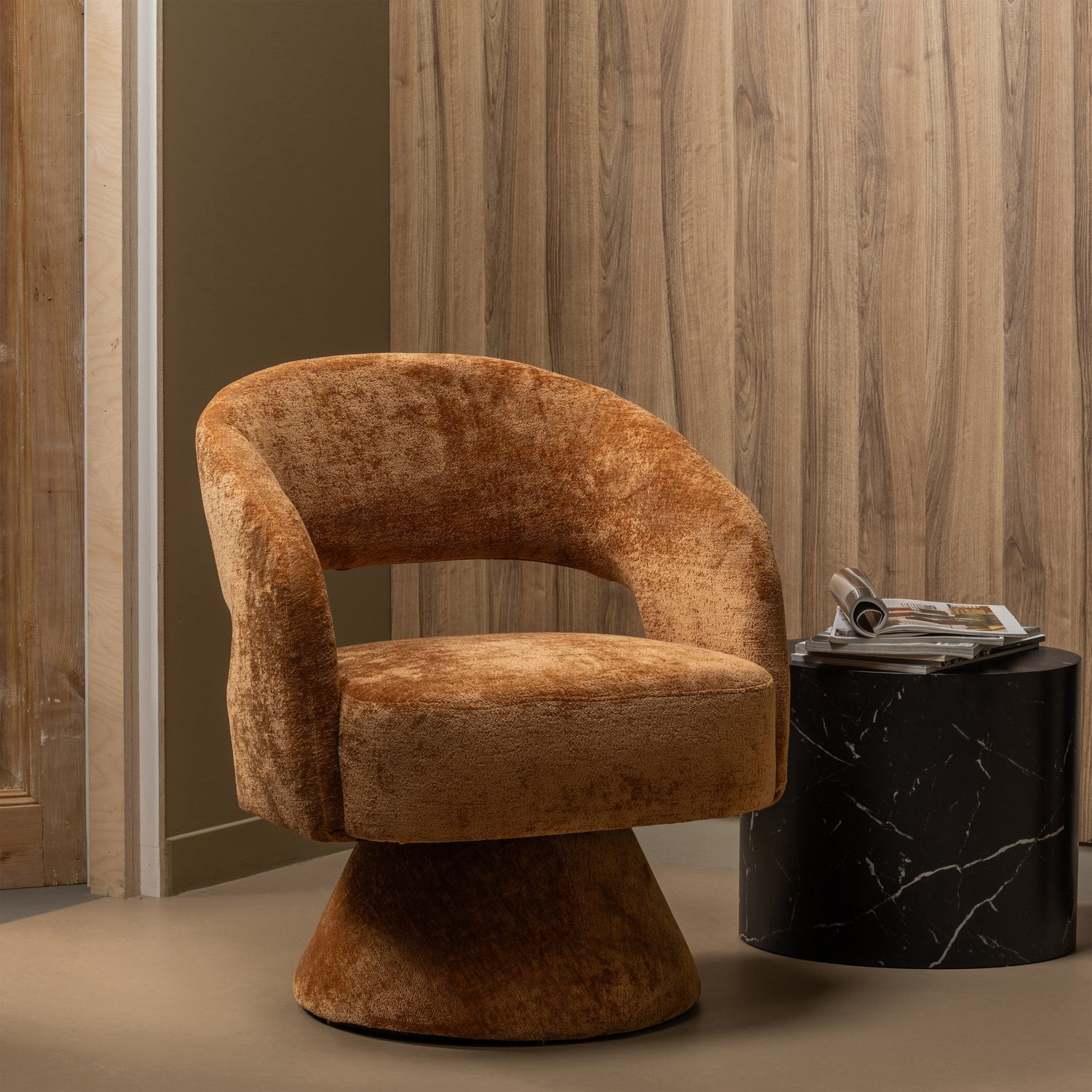 QUINT BEISTELLTISCH MDF SCHWARZ 40x48x33CM