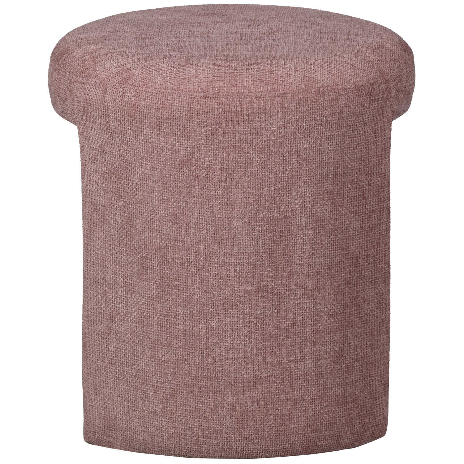 CHARLIE GEPOLSTERTER HOCKER BLUSH