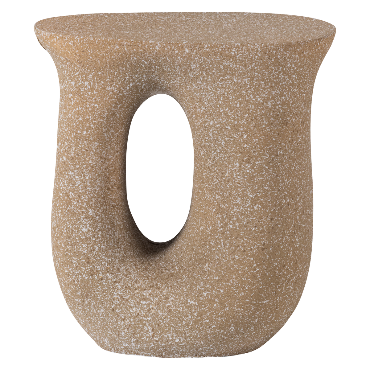 MOSON BEISTELLTISCH MIT TÜPFEN BEIGE