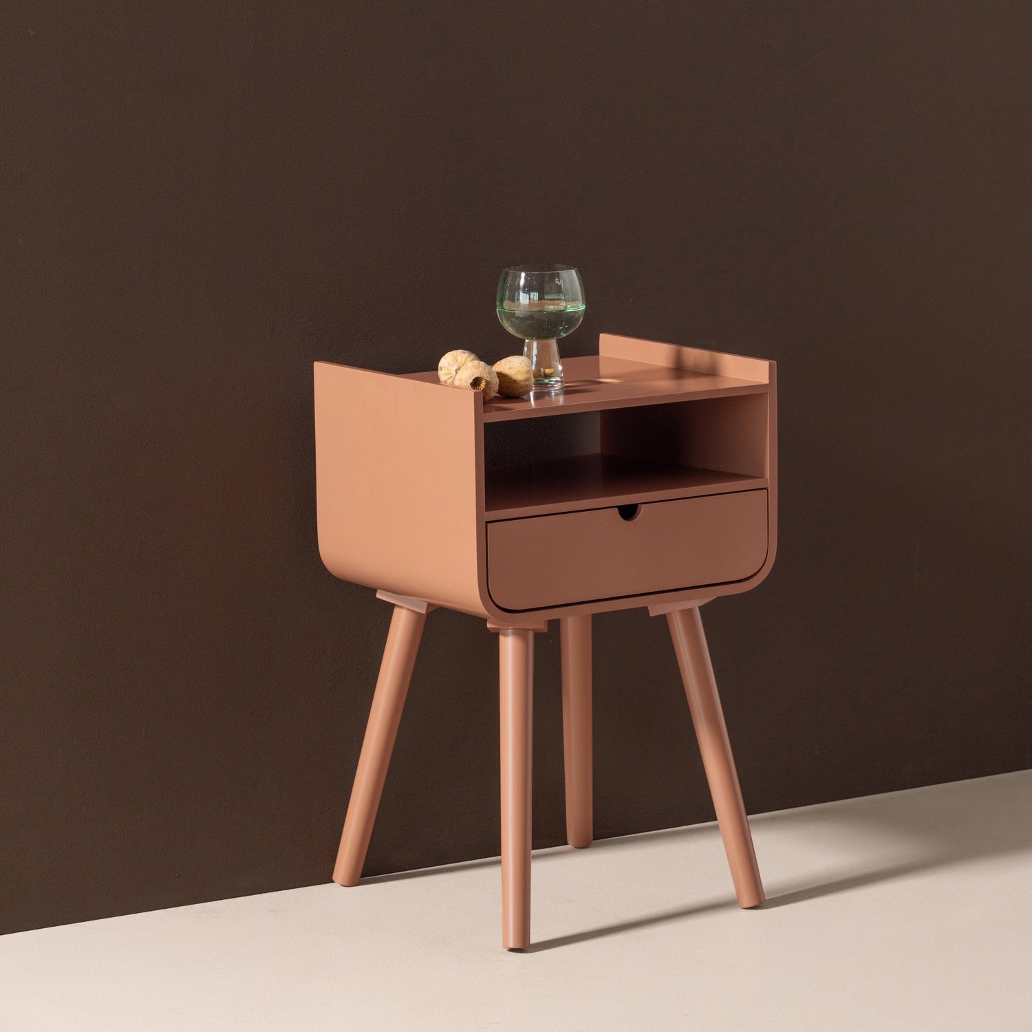 NILS NACHTTISCH/BEISTELLTISCH HOLZ ALTROSA [fsc]