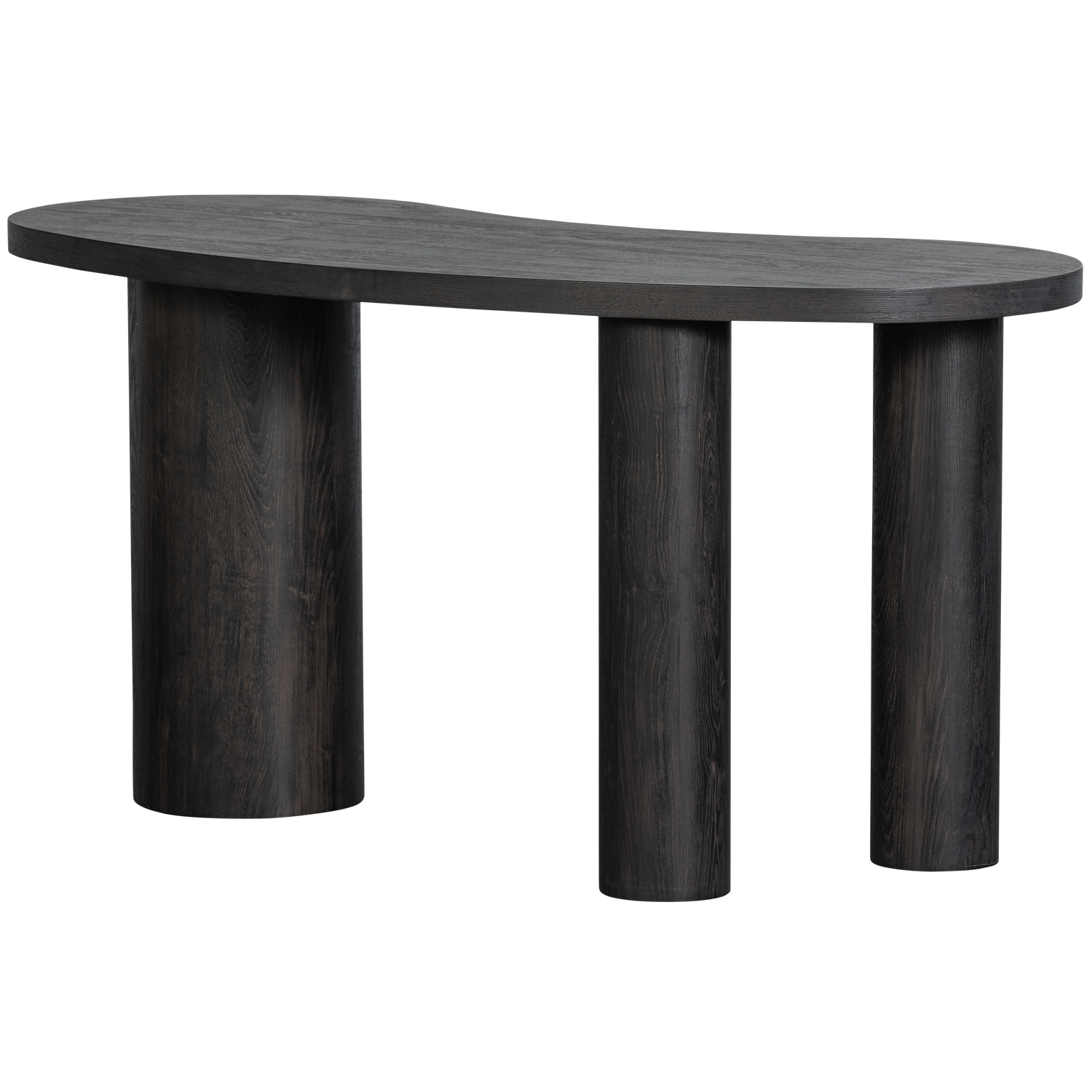 MAAN ORGANIC BEISTELLTISCH/SCHREIBTISCH MDF DUNKELBRAUN