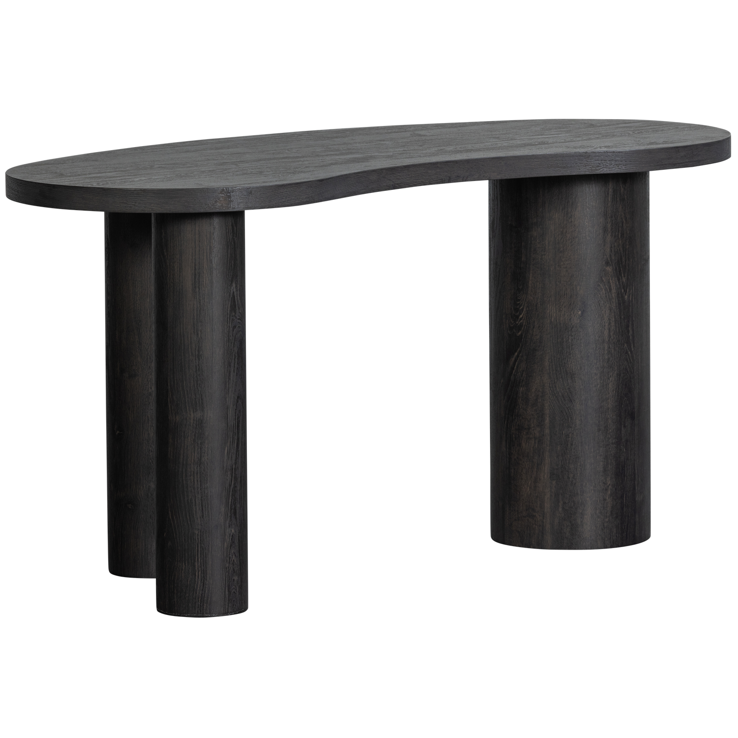 MAAN ORGANIC BEISTELLTISCH/SCHREIBTISCH MDF DUNKELBRAUN