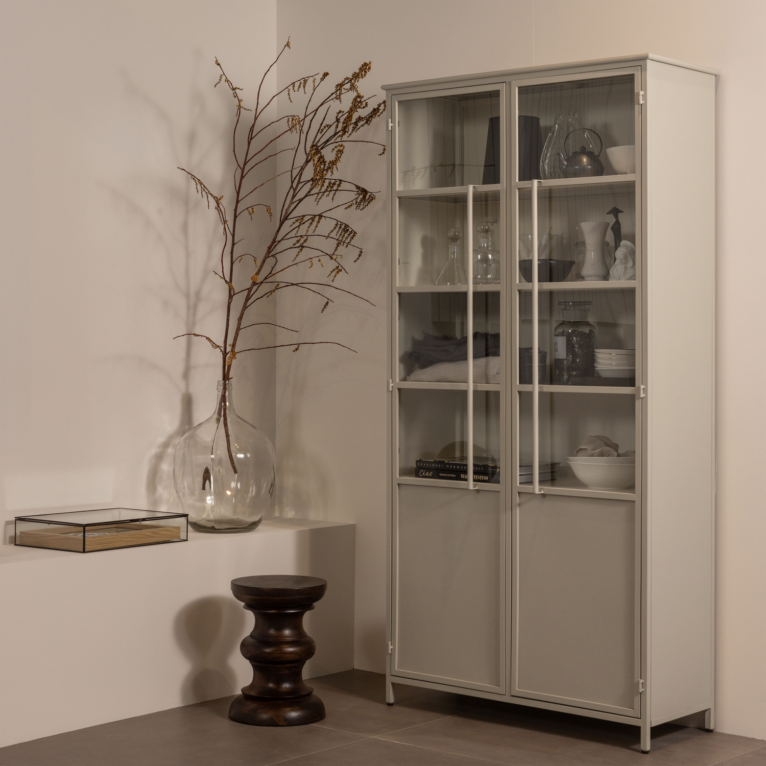 JONAH BEISTELLTISCH MANGO HOLZ DUNKELBRAUN 42xO30CM