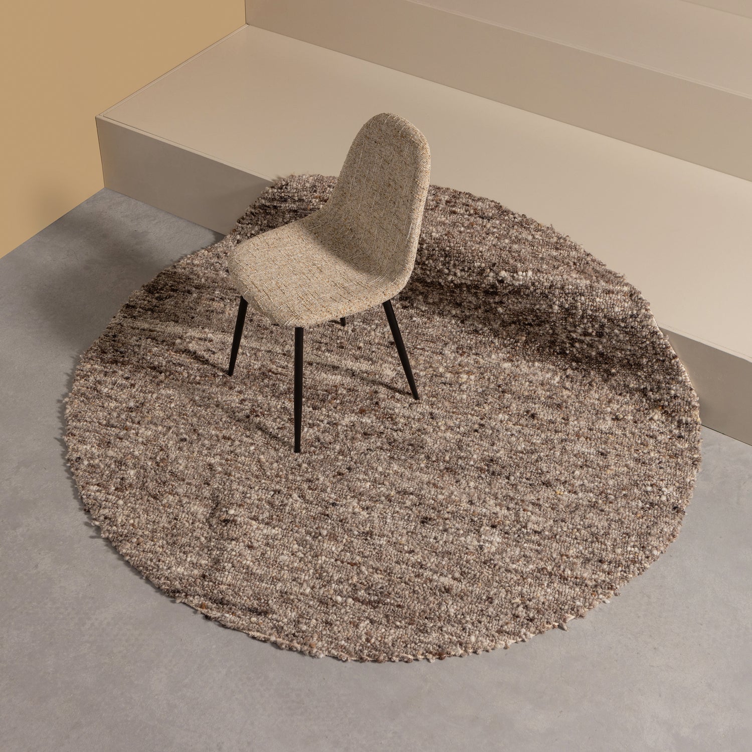 2ER SET - MARIJE ESSZIMMERSTUHL CHENILLE NATUREL