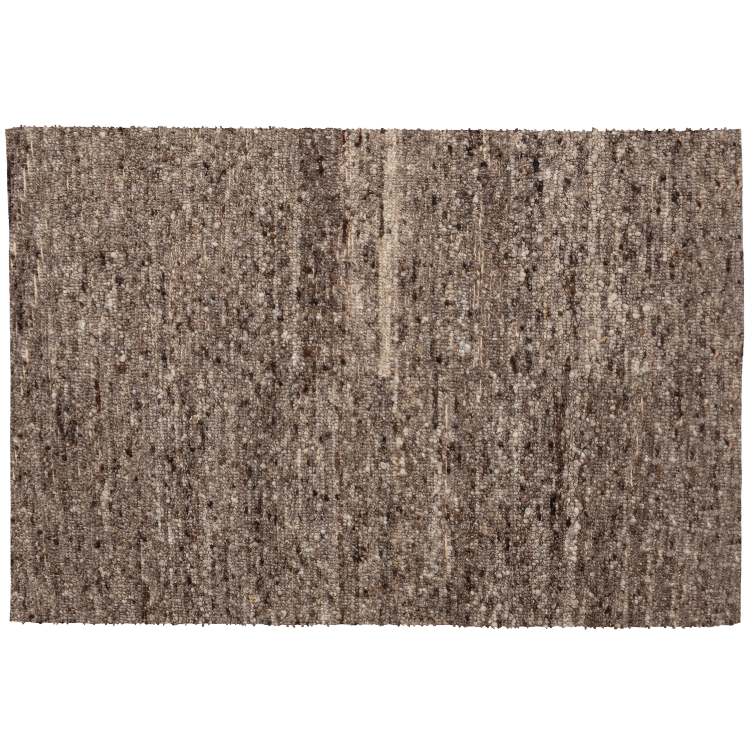 EFIA TEPPICH WOLLE BRAUN MELANGE 170x240CM