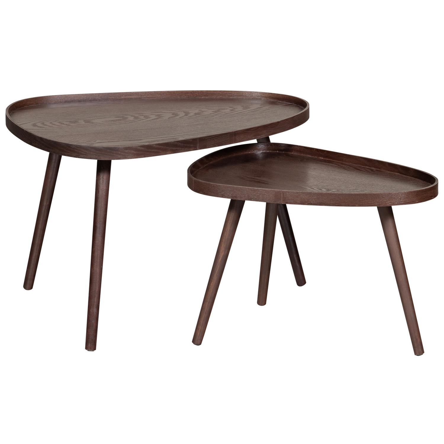 NISSA BEISTELLTISCH WALNUT - 2ER SET
