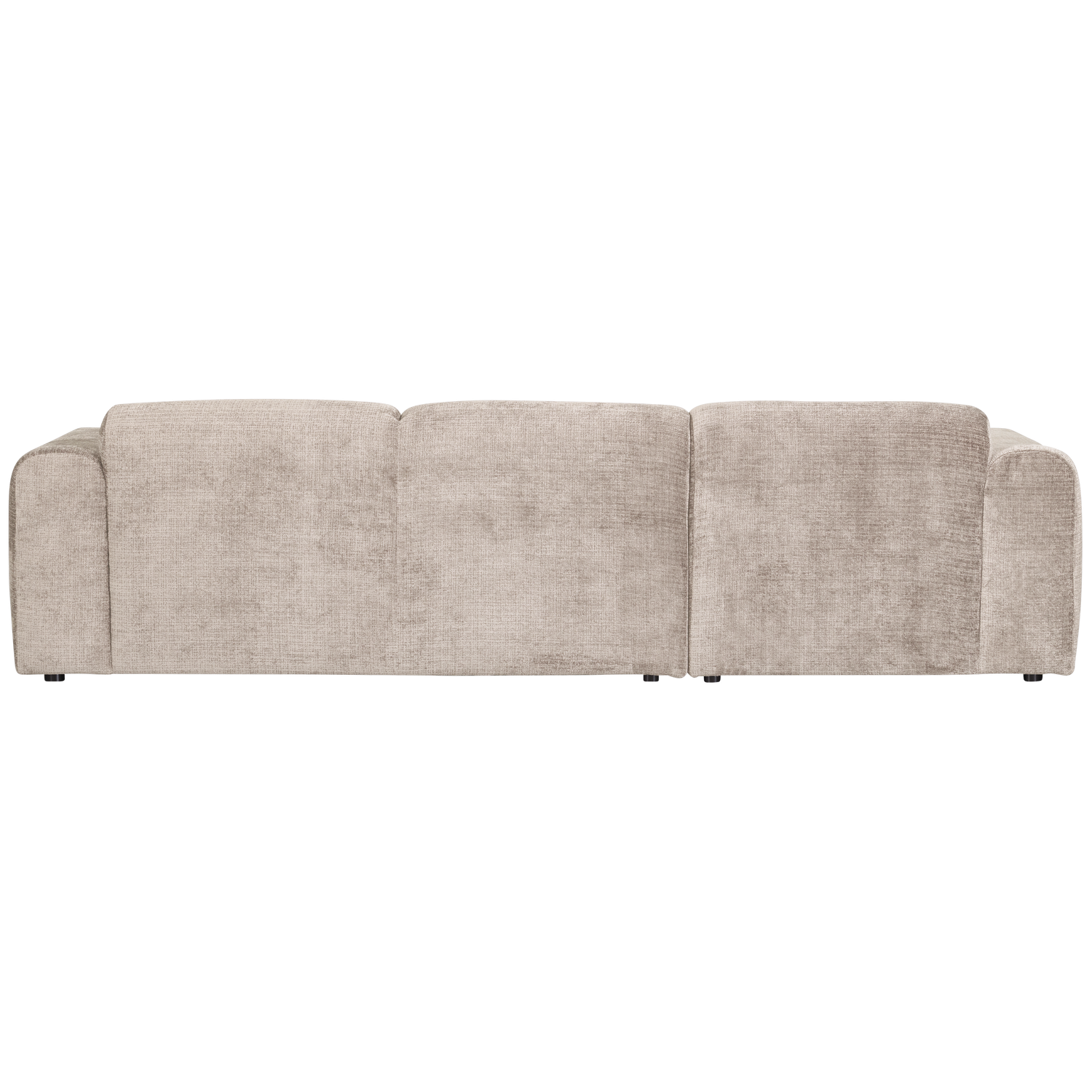 CLOUD CHAISELONGUE LINKS GEWEBTE CHENILLE NATUR