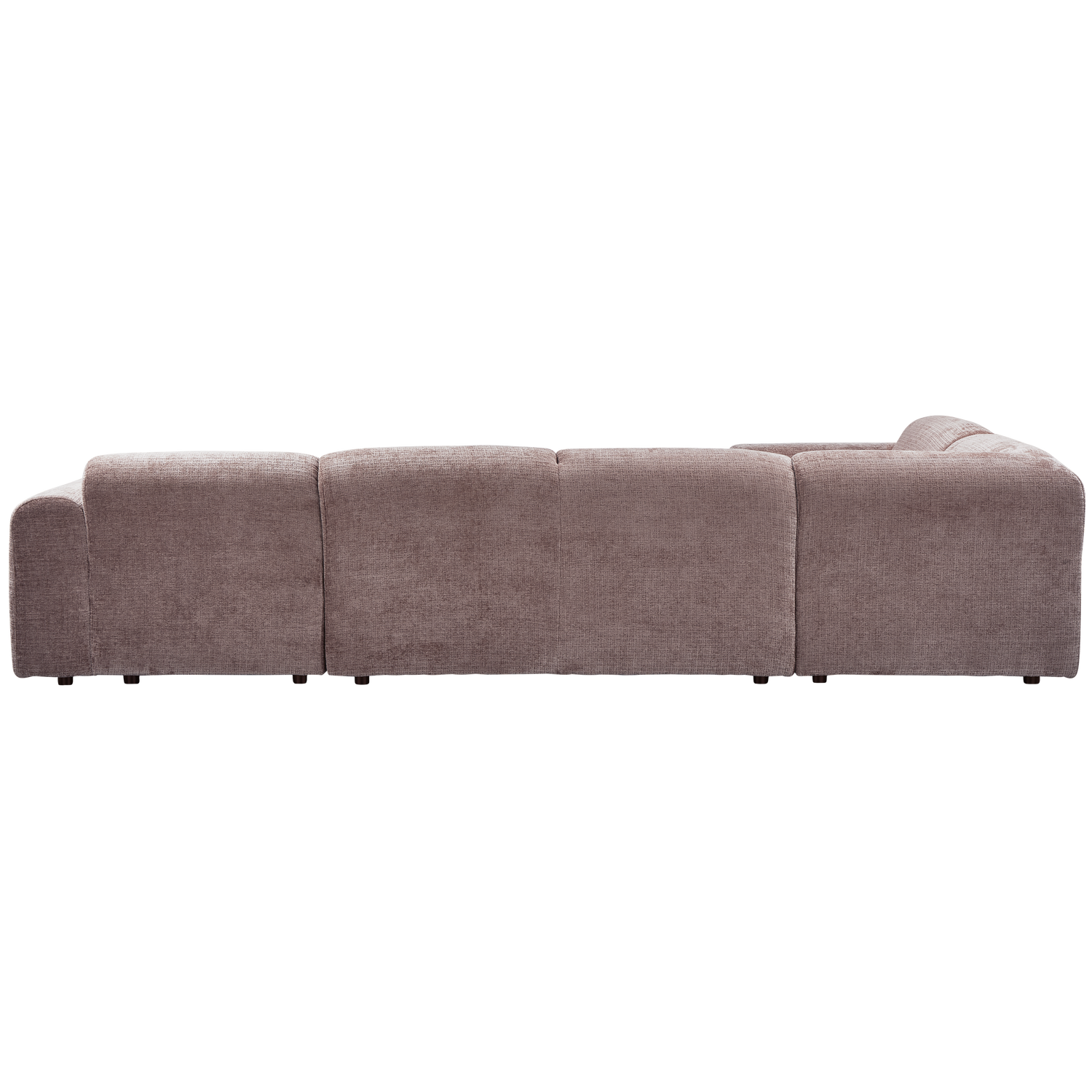CLOUD ECKSOFA LINKS GEWEBTE CHENILLE TAUPE