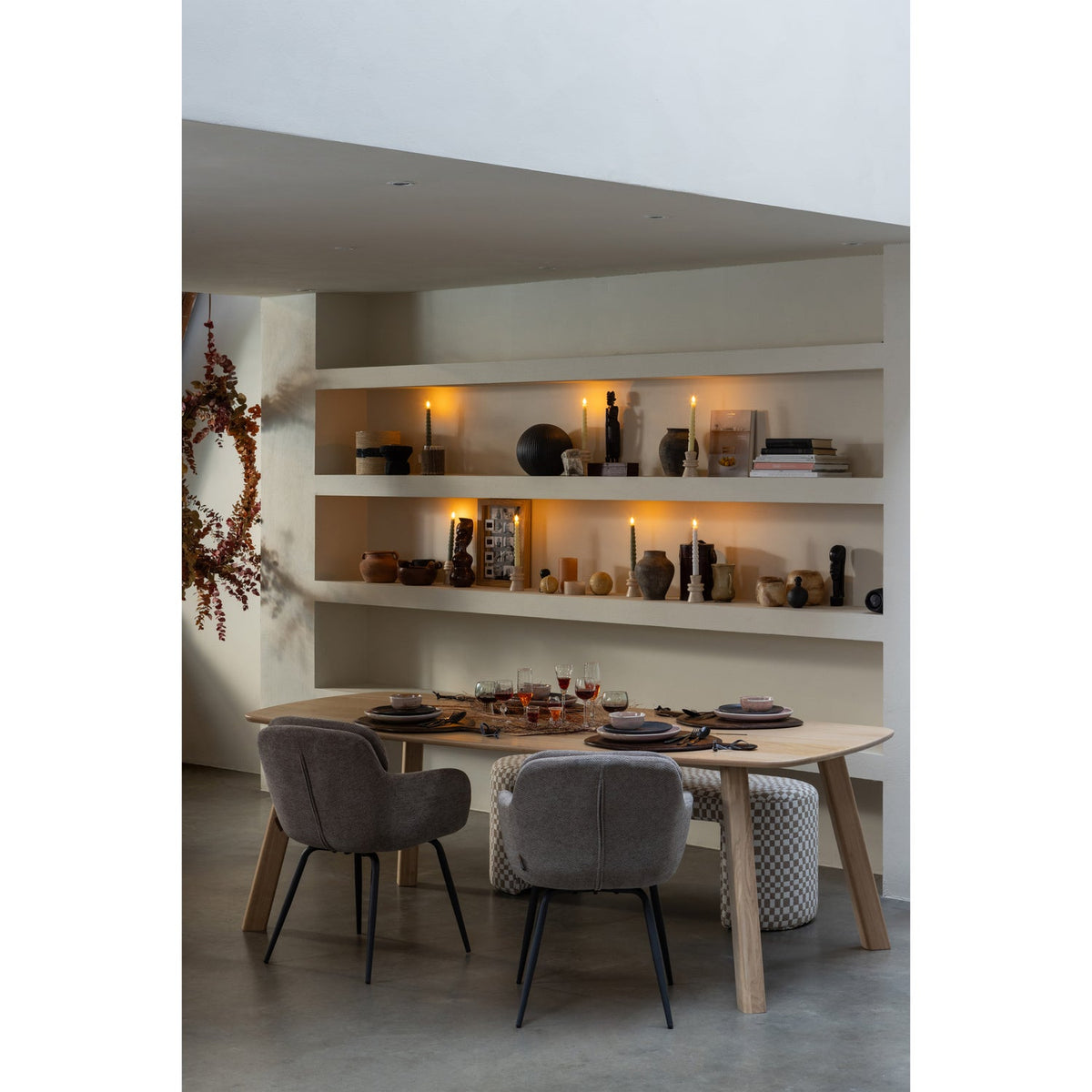 TABLO TISCH DANISCH OVAL DTL 220x100CM TRANSPARENT [fsc]