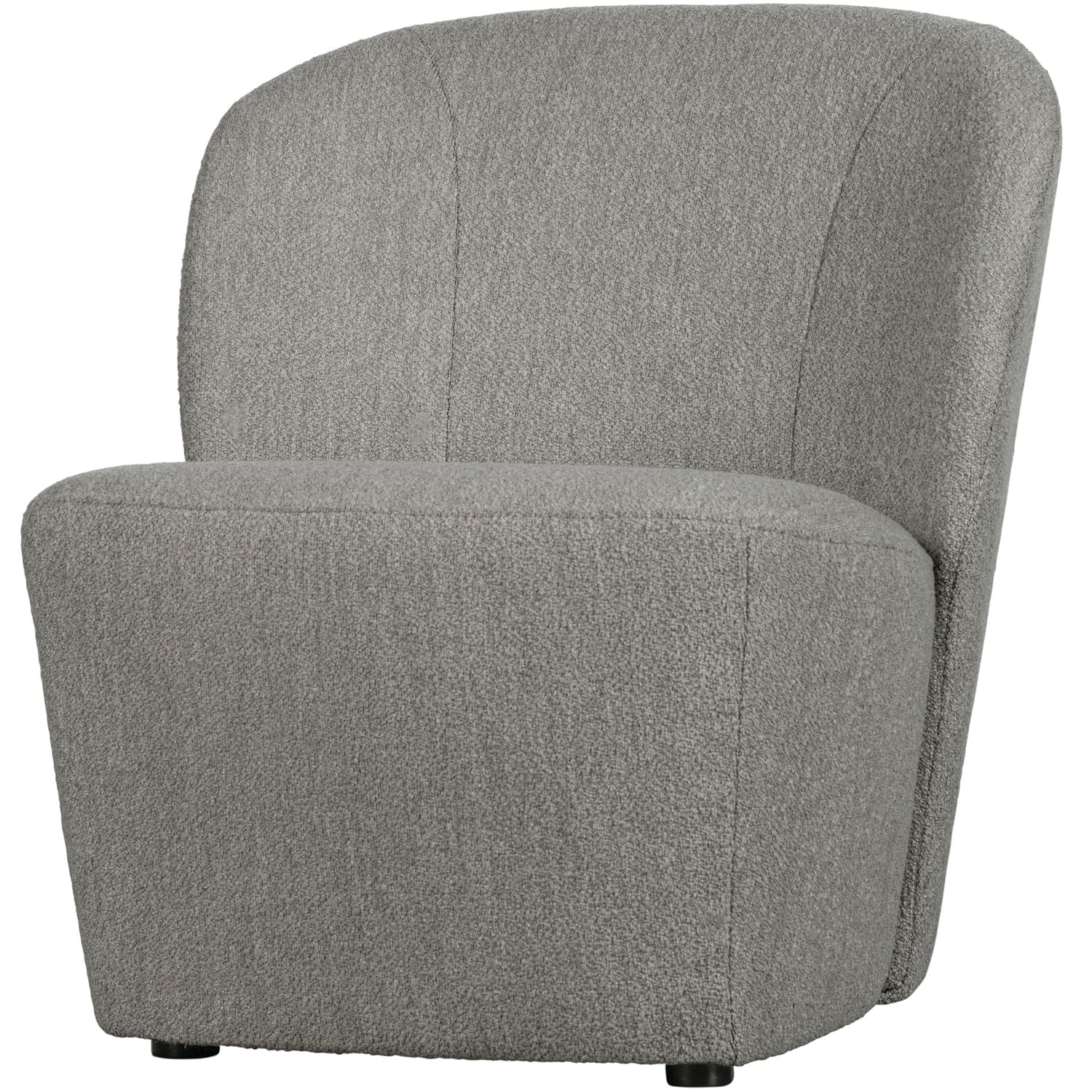 LOFTY SESSEL BOUCLE GRAU