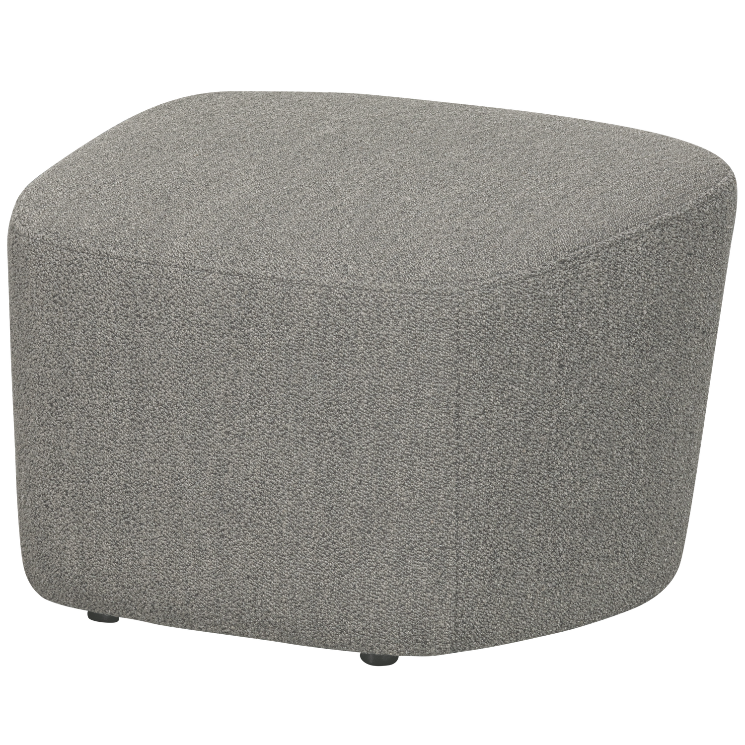 LOFTY HOCKER BOUCLE GRAU