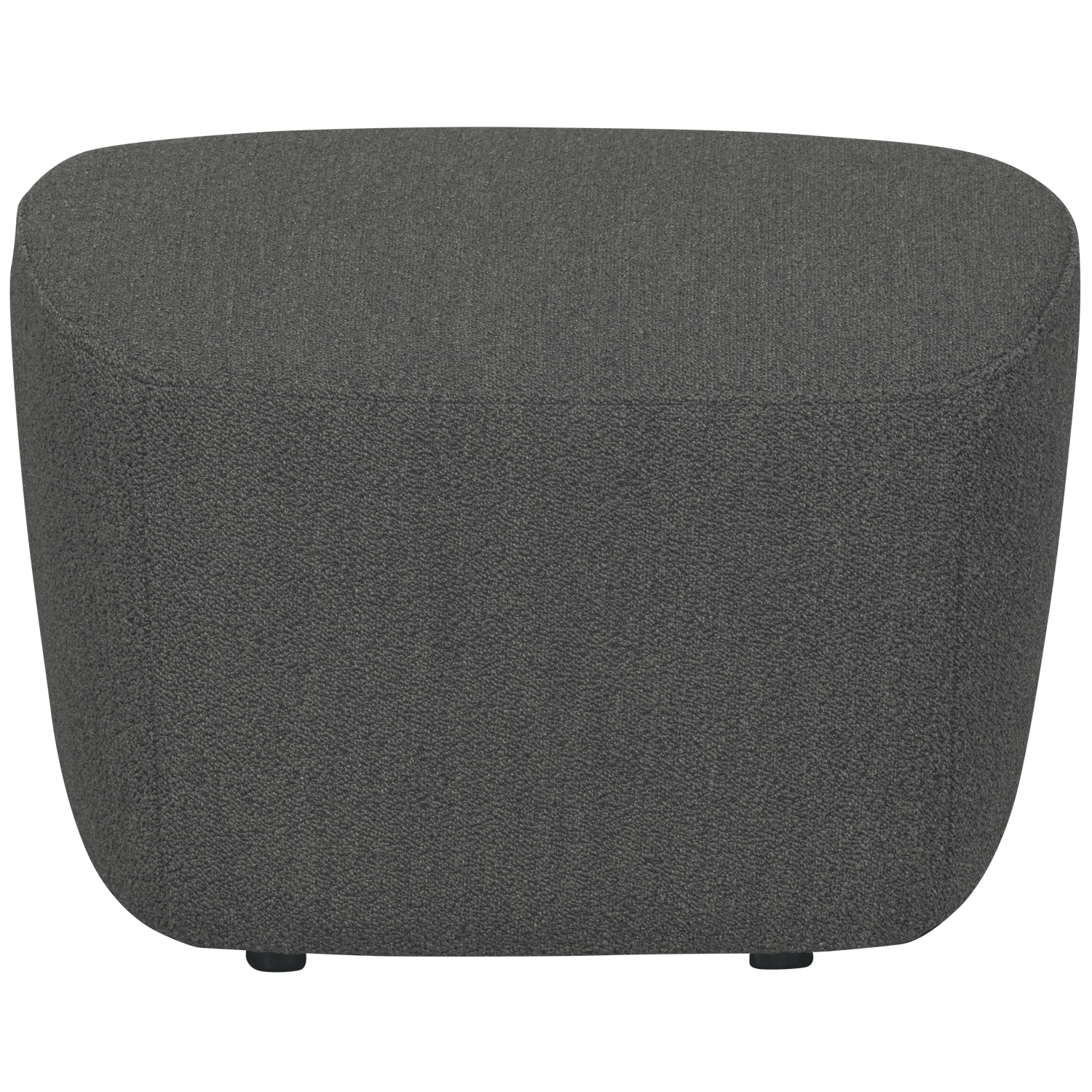 LOFTY HOCKER BOUCLE STAHLGRAU