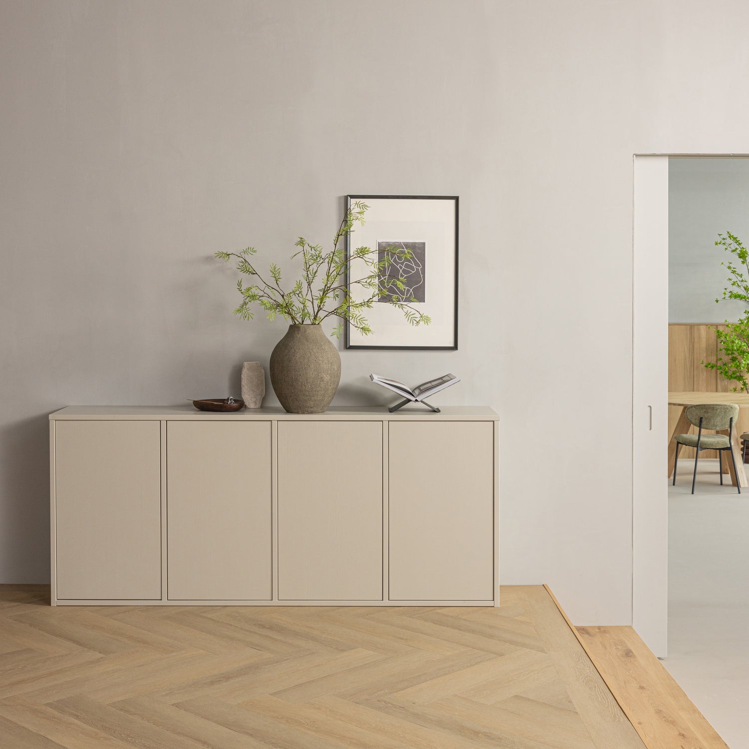 MEREL KOMMODE KIEFER DUST [fsc]
