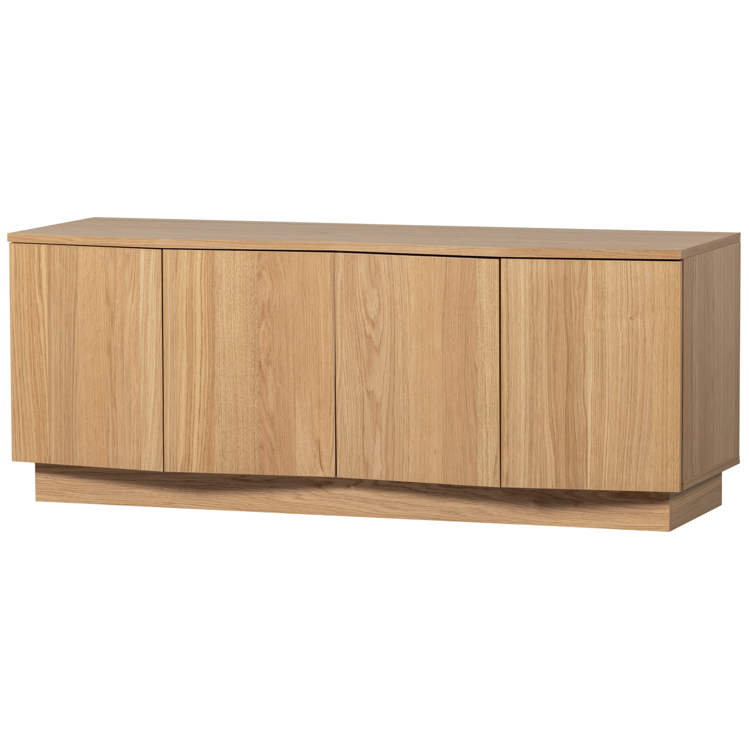 ZUMA TV-SCHRANK 133CM EICHE TRANSPARENT [fsc]