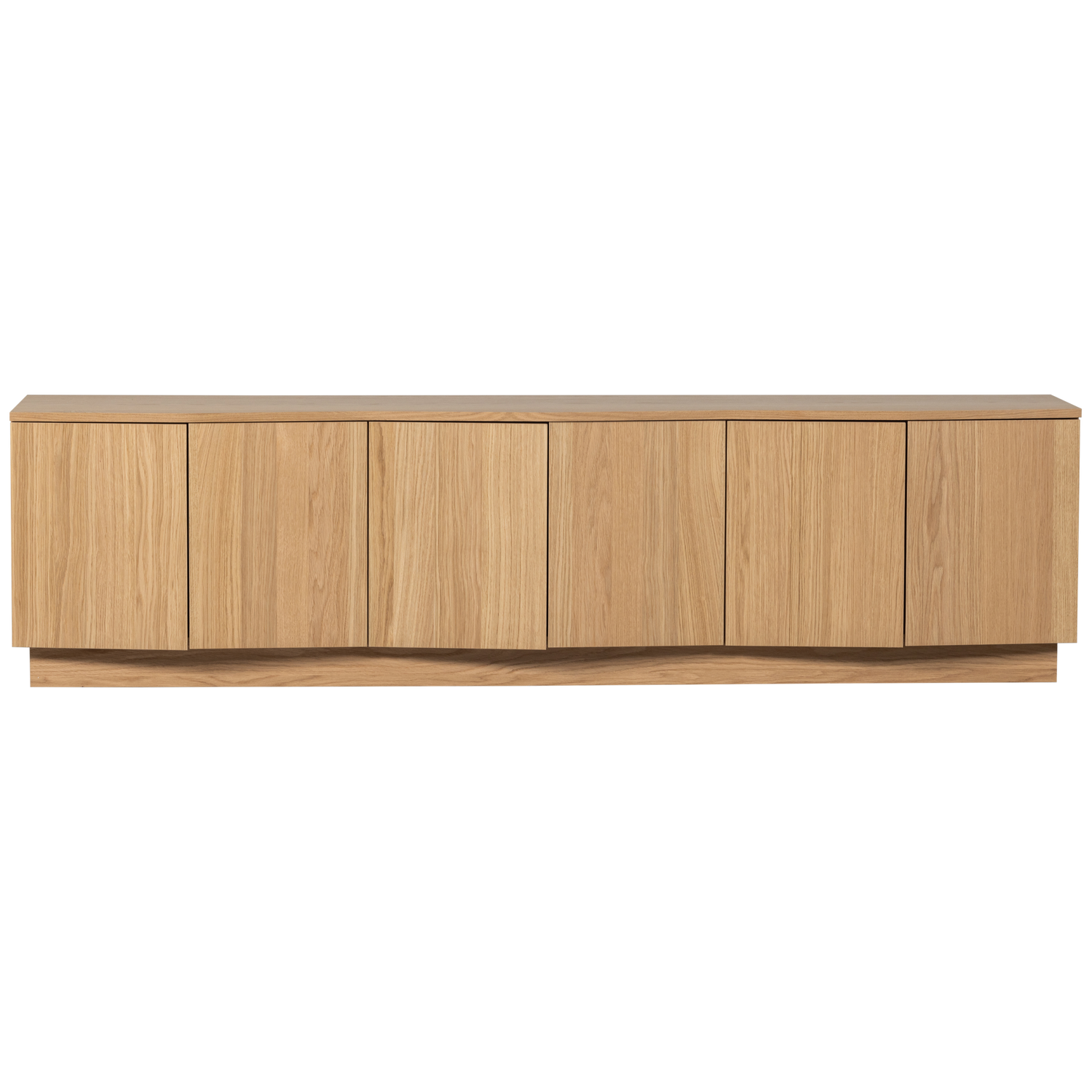 ZUMA TV-SCHRANK 200CM EICHE TRANSPARENT [fsc]