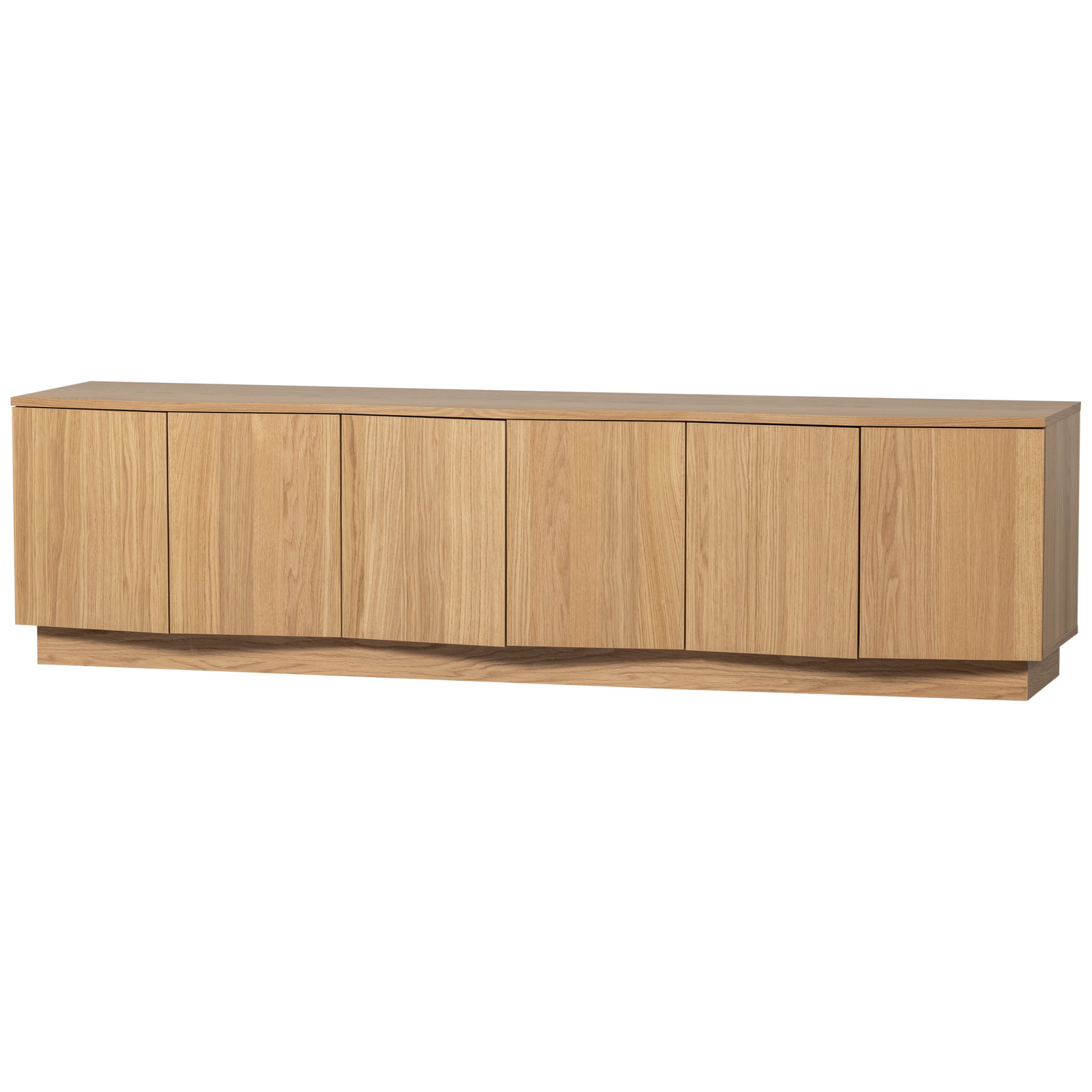 ZUMA TV-SCHRANK 200CM EICHE TRANSPARENT [fsc]
