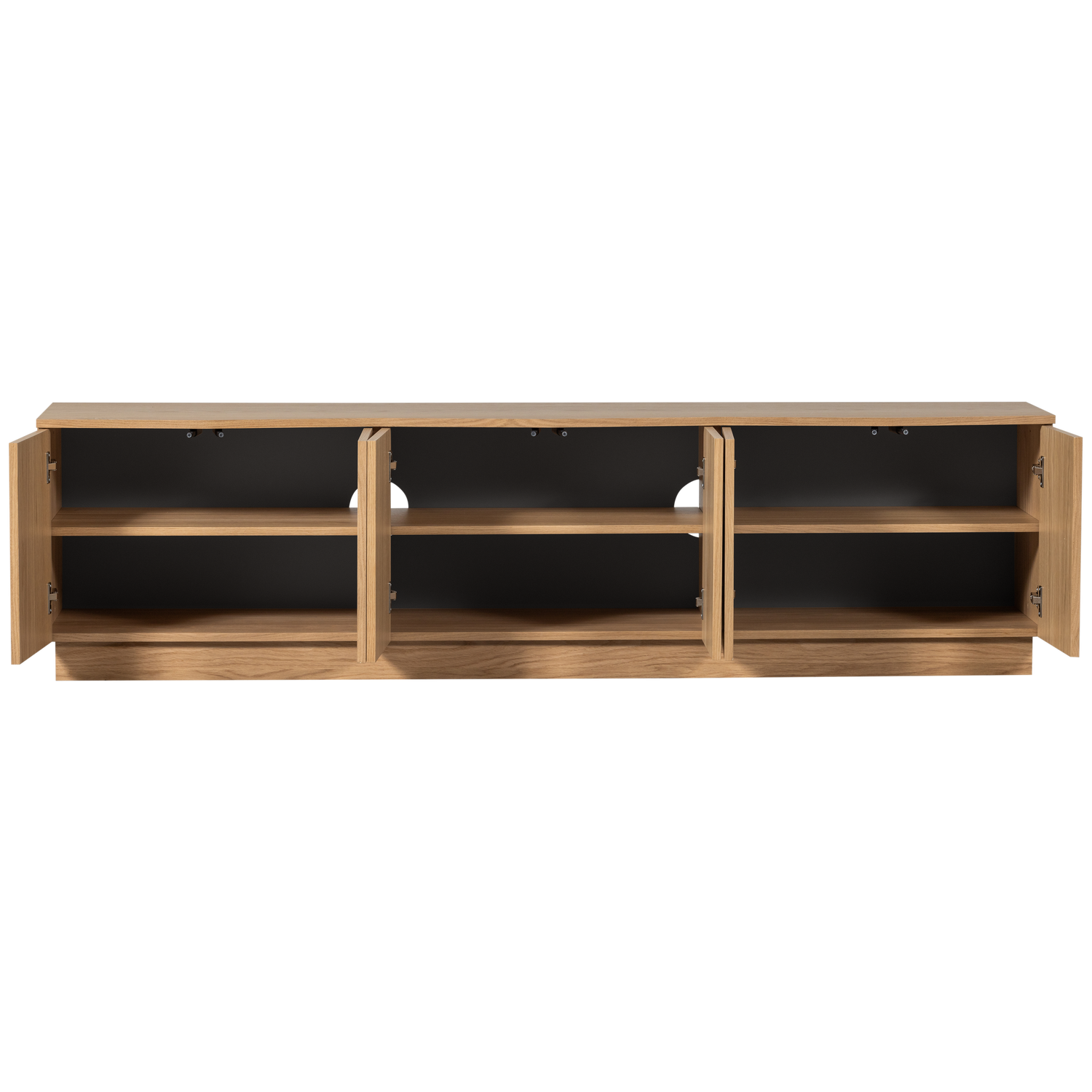 ZUMA TV-SCHRANK 200CM EICHE TRANSPARENT [fsc]