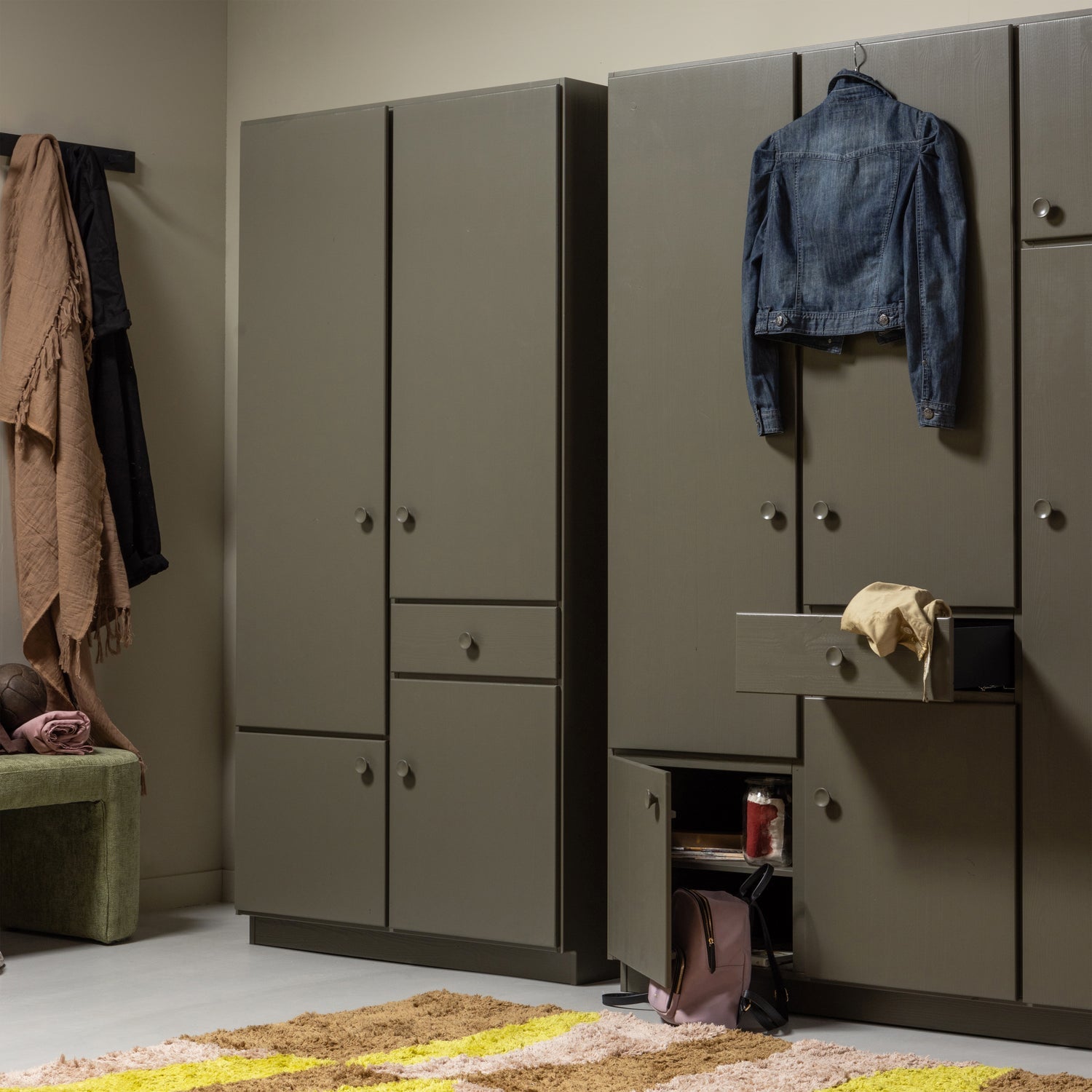 ALFIE KLEIDERSCHRANK 107CM KIEFER FOREST [fsc]