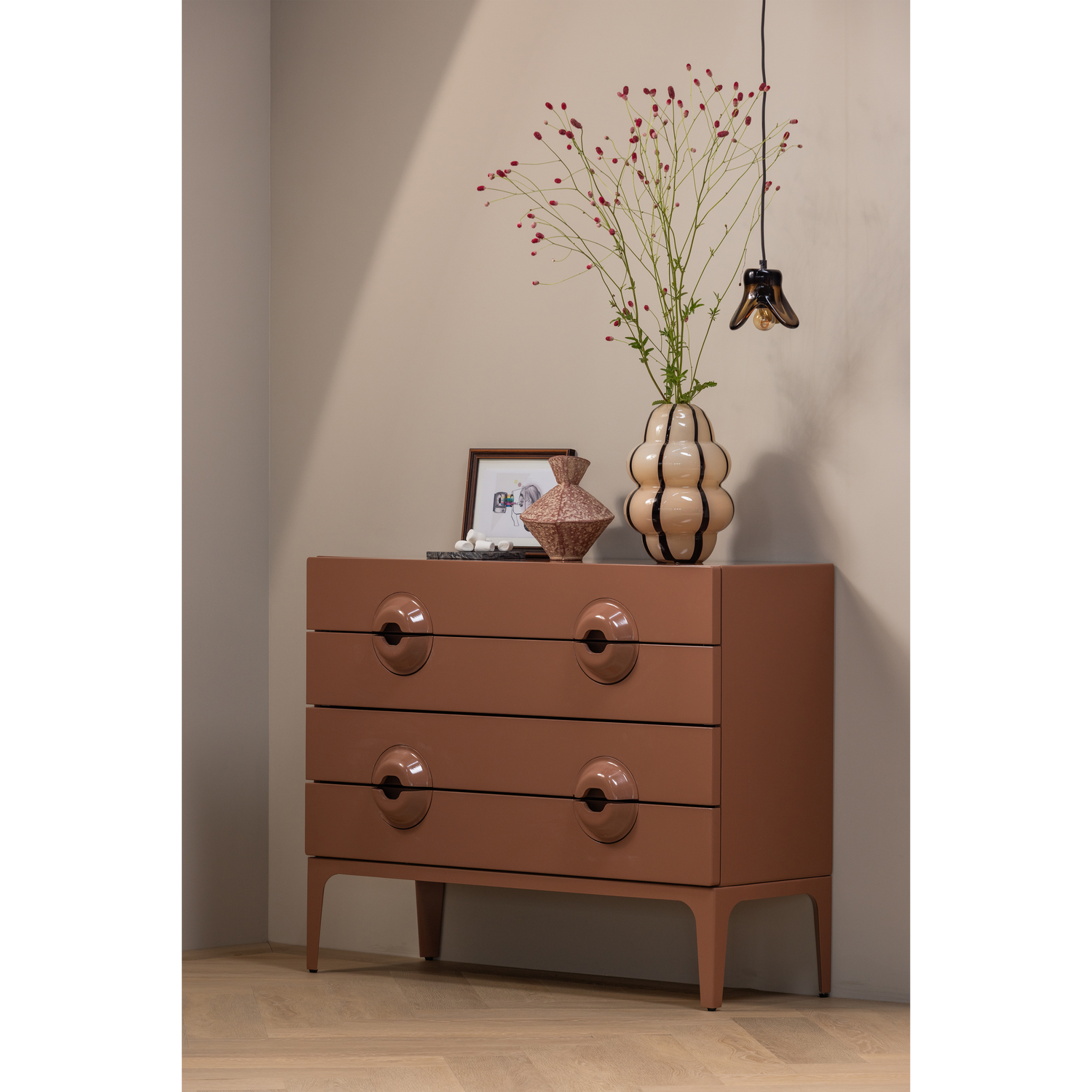 MERGE SCHUBLADENSCHRANK EUCALYPTUS HOLZ ALTROSA