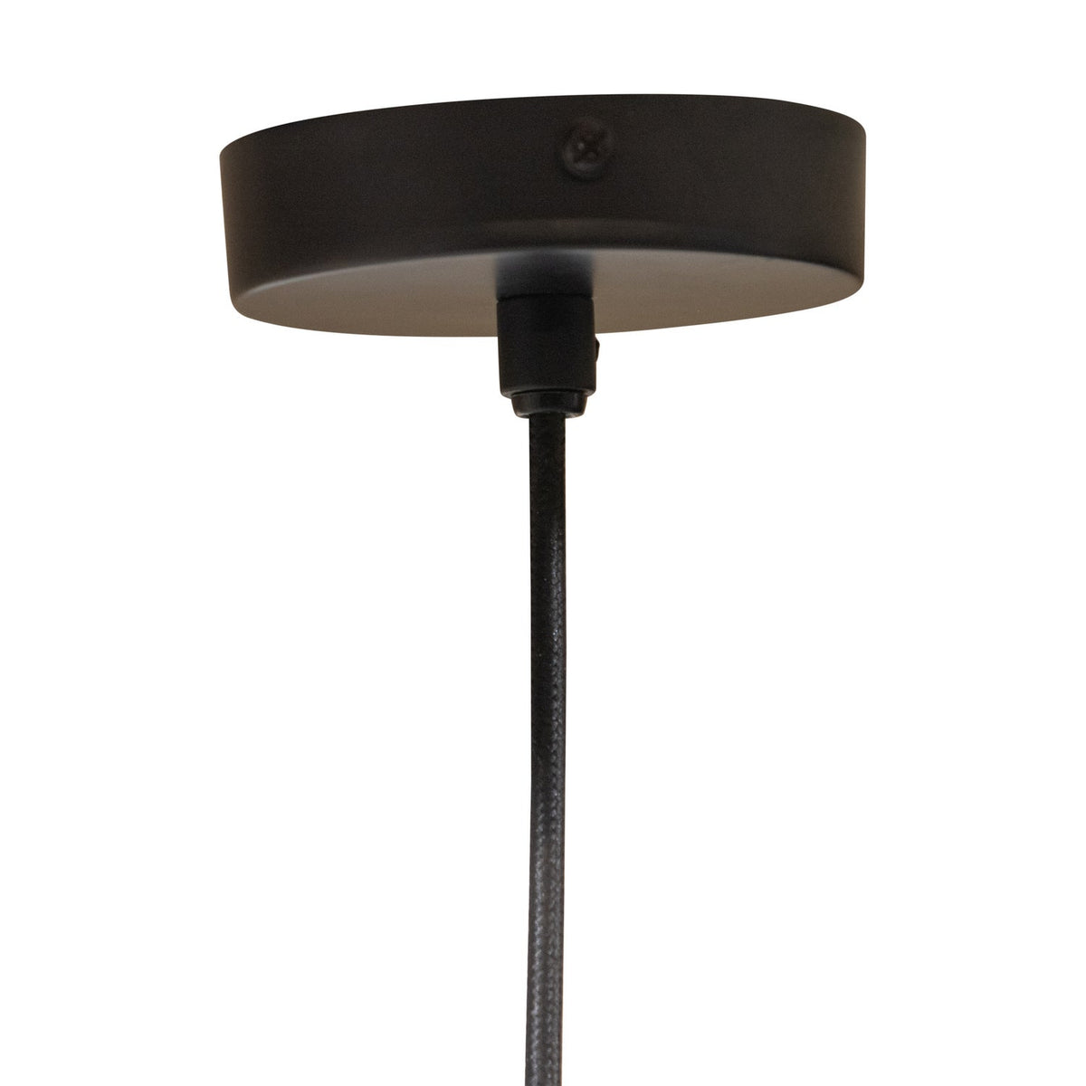 TIRSA HÄNGENDE LAMPE 36CM METALL SCHWARZ/MESSING