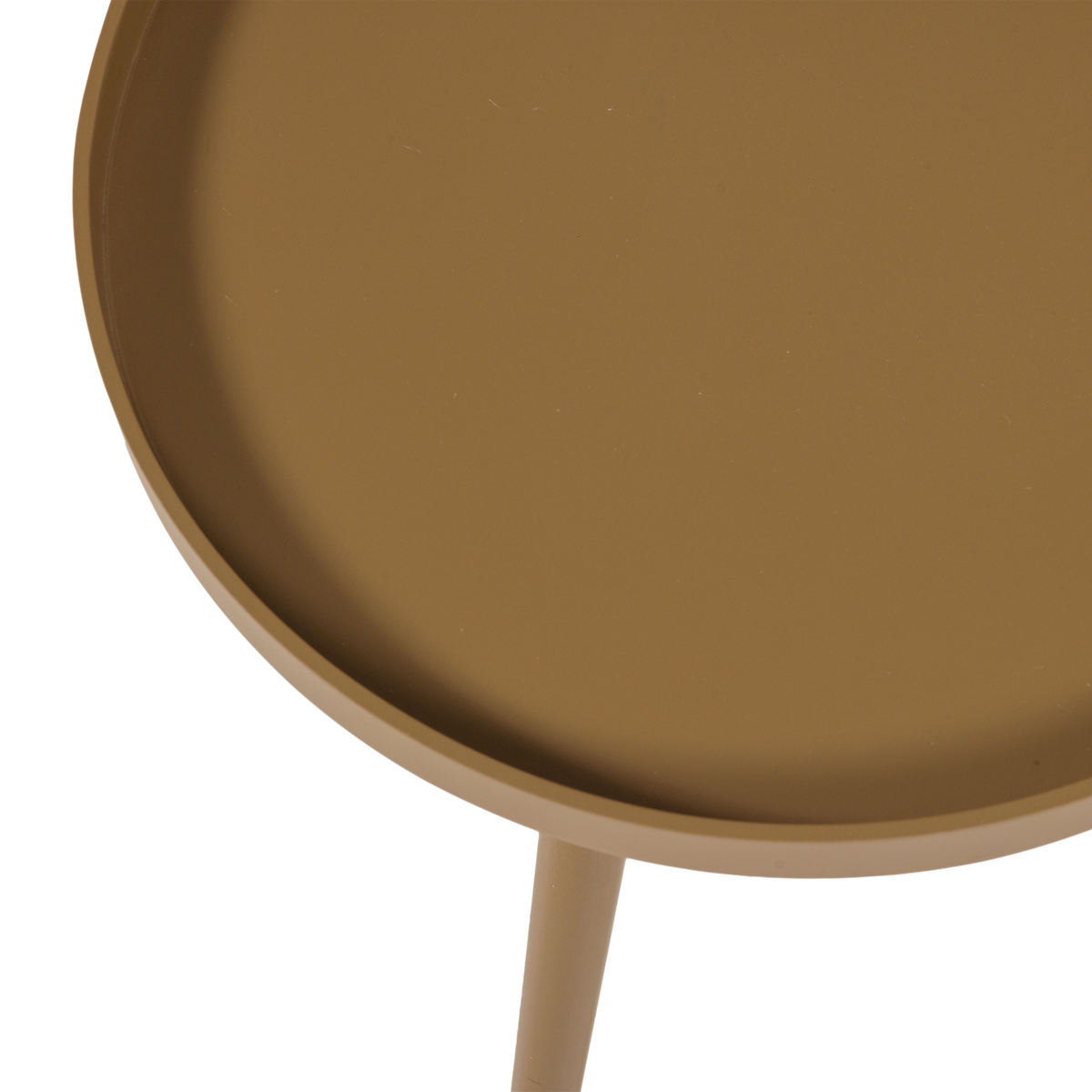 SASHA BEISTELLTISCH O41 CM HOLZ HONIGGELB [fsc]