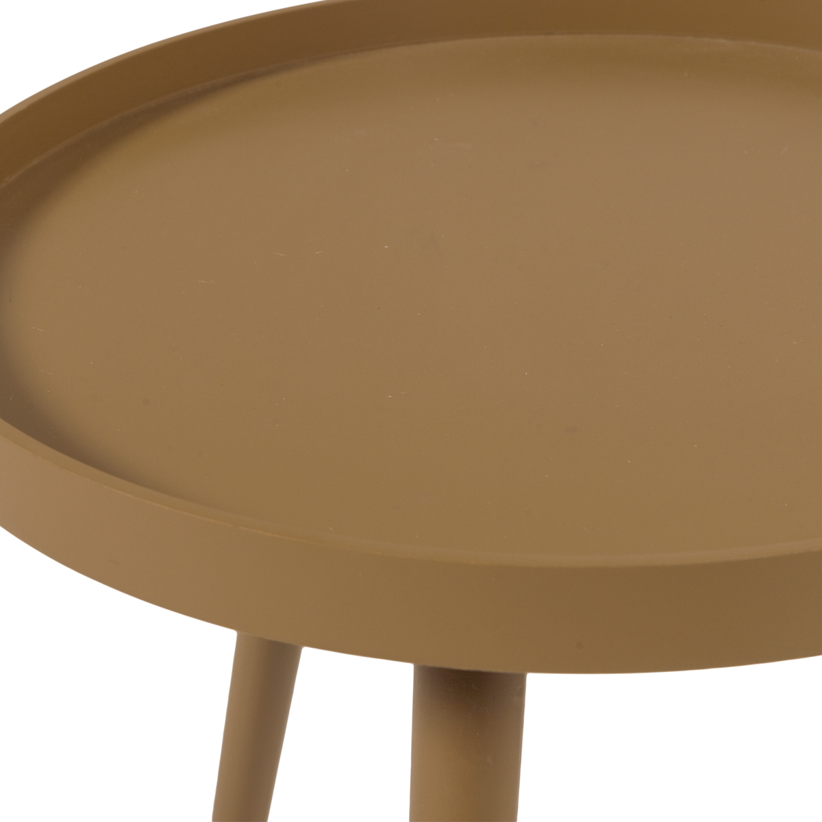 SASHA BEISTELLTISCH O41 CM HOLZ HONIGGELB [fsc]