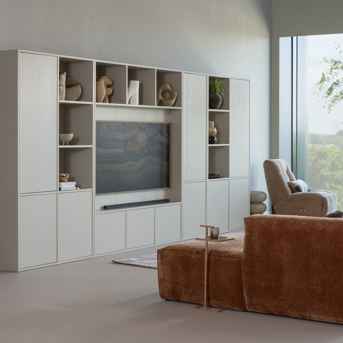 MEGGY ABLAGESCHRANK LINKS 108 CM KIEFER DUST [fsc]