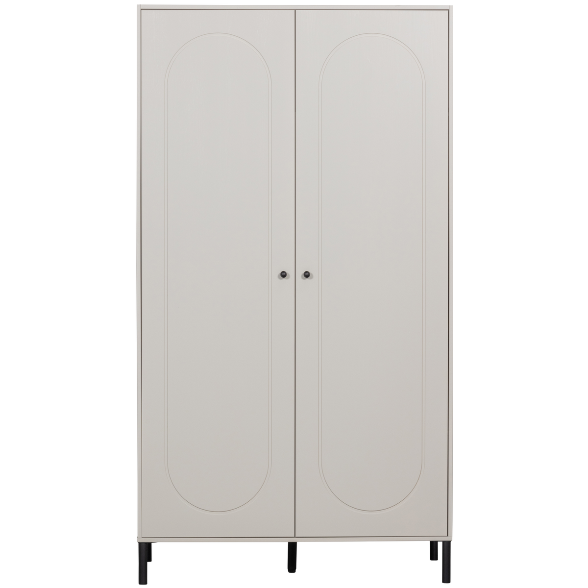 XINA KLEIDERSCHRANK KIEFER WOLKENGRAU [fsc]