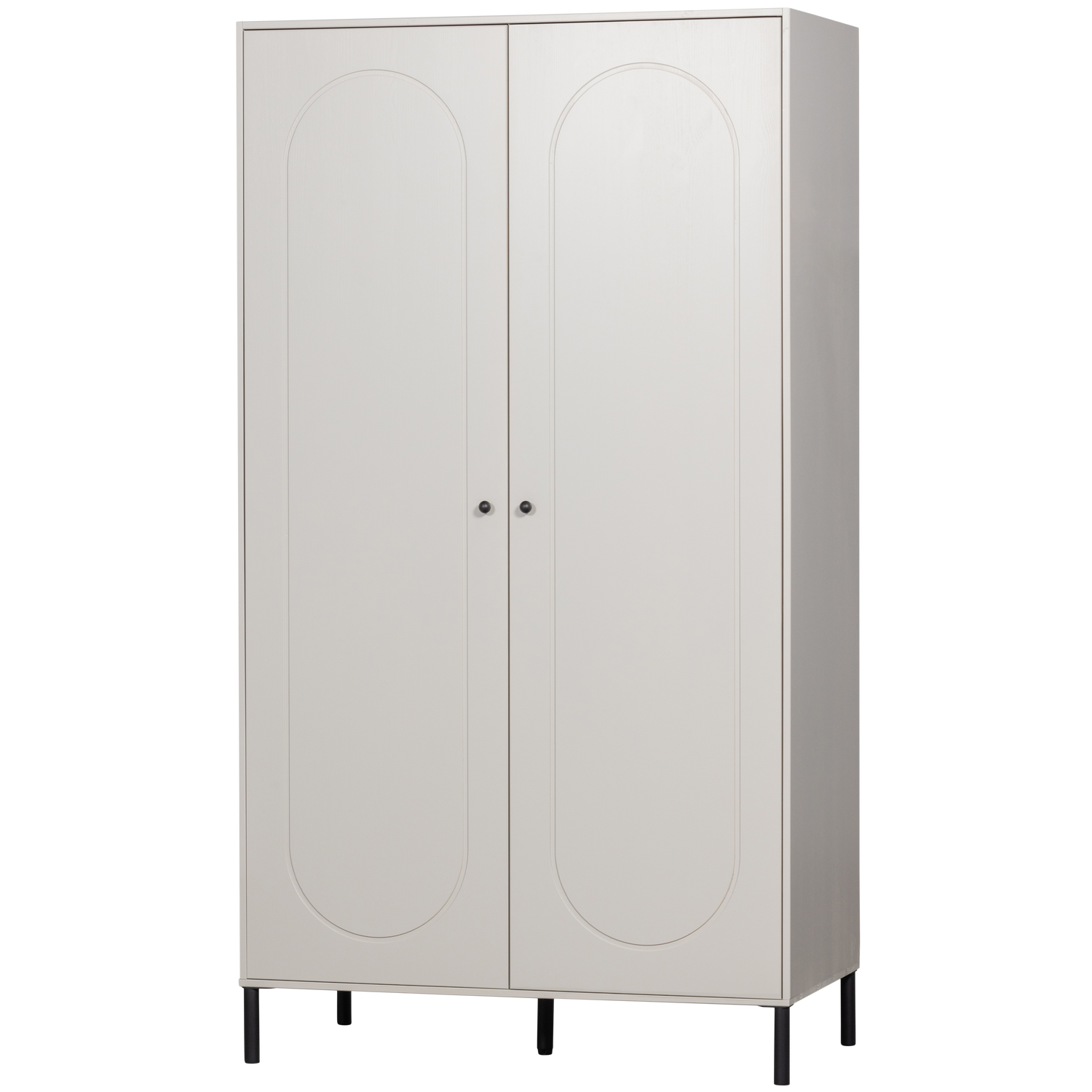 XINA KLEIDERSCHRANK KIEFER WOLKENGRAU [fsc]