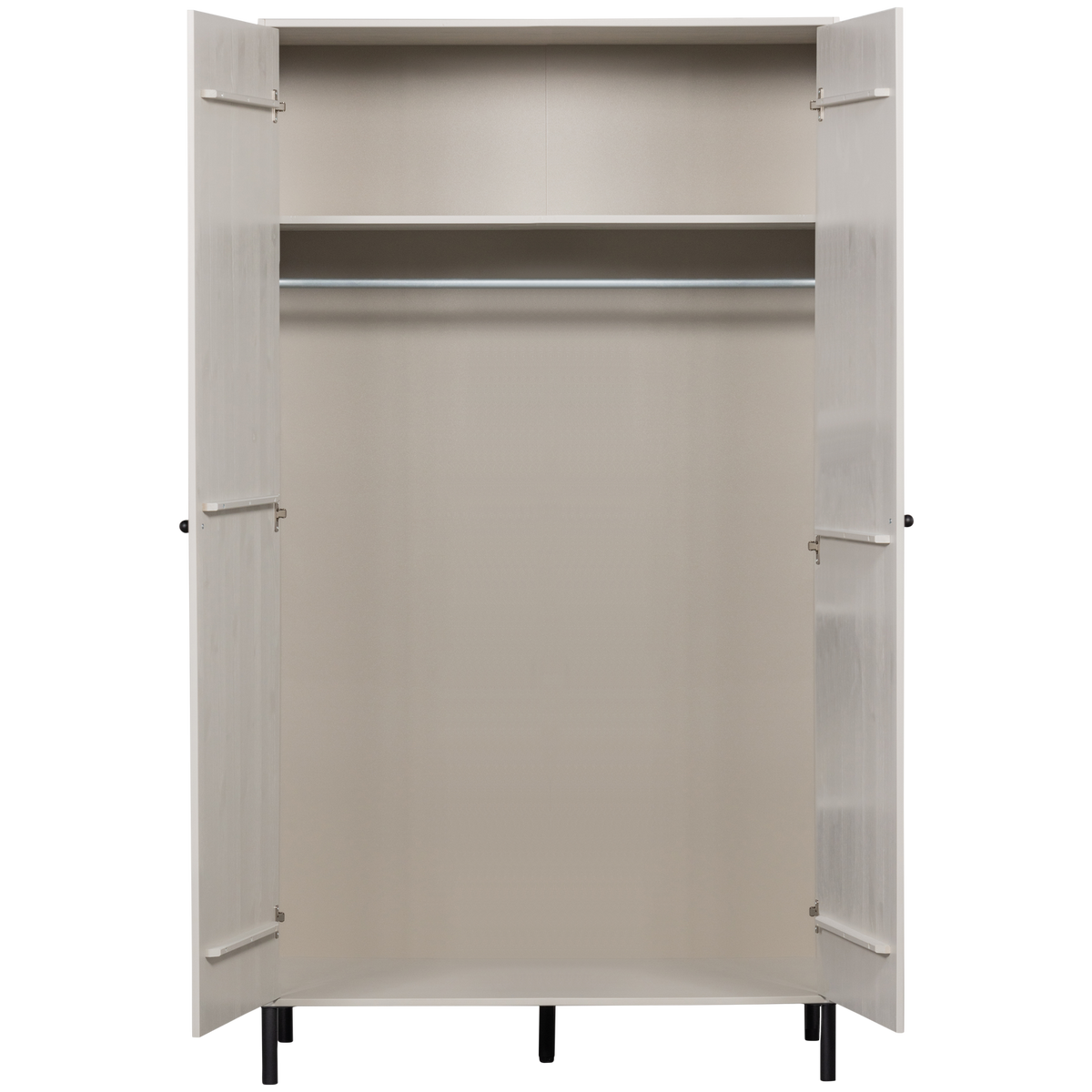 XINA KLEIDERSCHRANK KIEFER WOLKENGRAU [fsc]