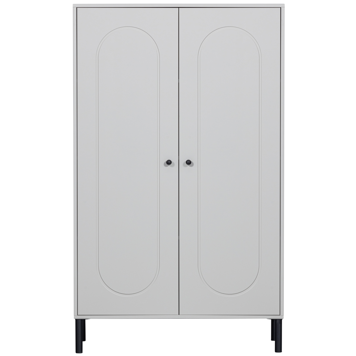 XINA NIEDRIGER SCHRANK KIEFER WOLKENGRAU [fsc]