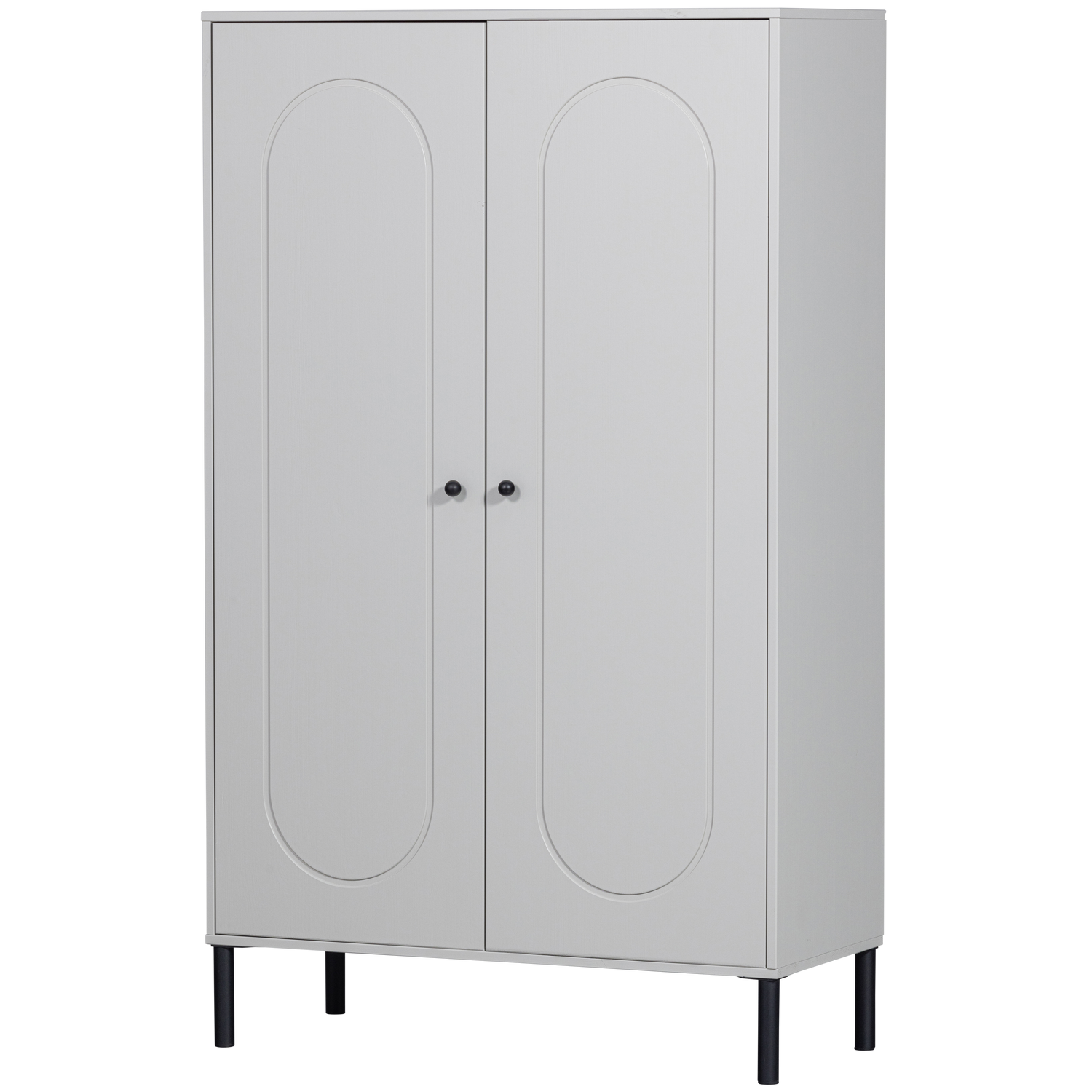 XINA NIEDRIGER SCHRANK KIEFER WOLKENGRAU [fsc]
