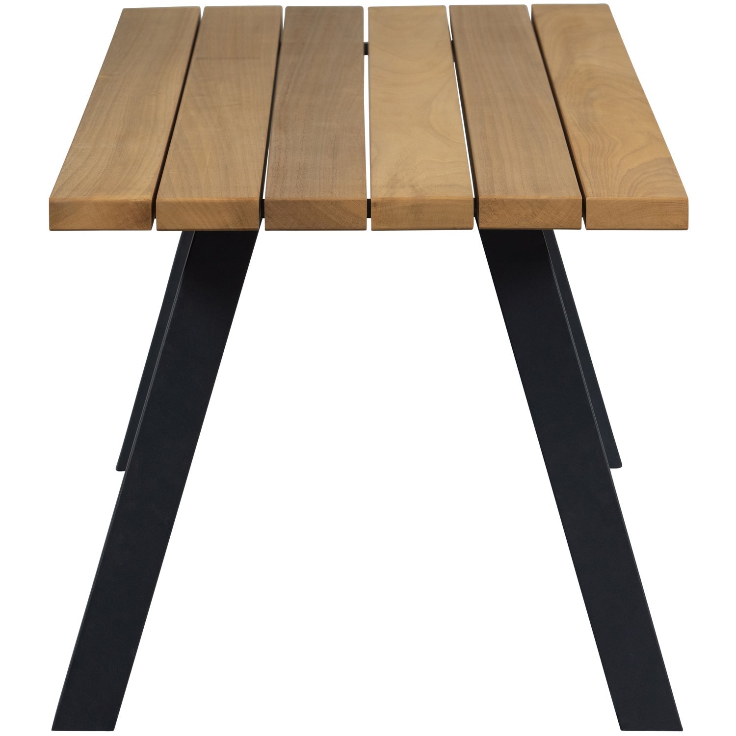 TABLO GARTEN TISCH AYOUS NATURAL MIT A-POOT METAL [fsc]