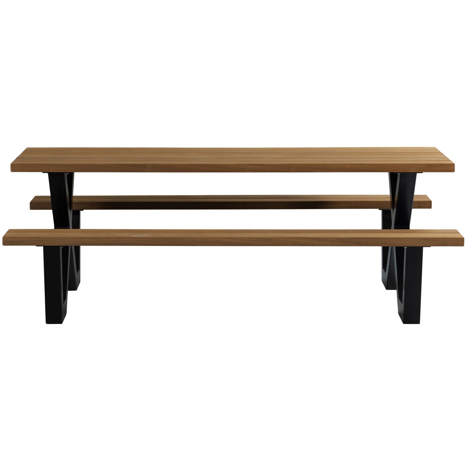 TABLO OUTDOOR PICKNICK TISCH AYOUS NATURAL X-POOT METAL[fsc]