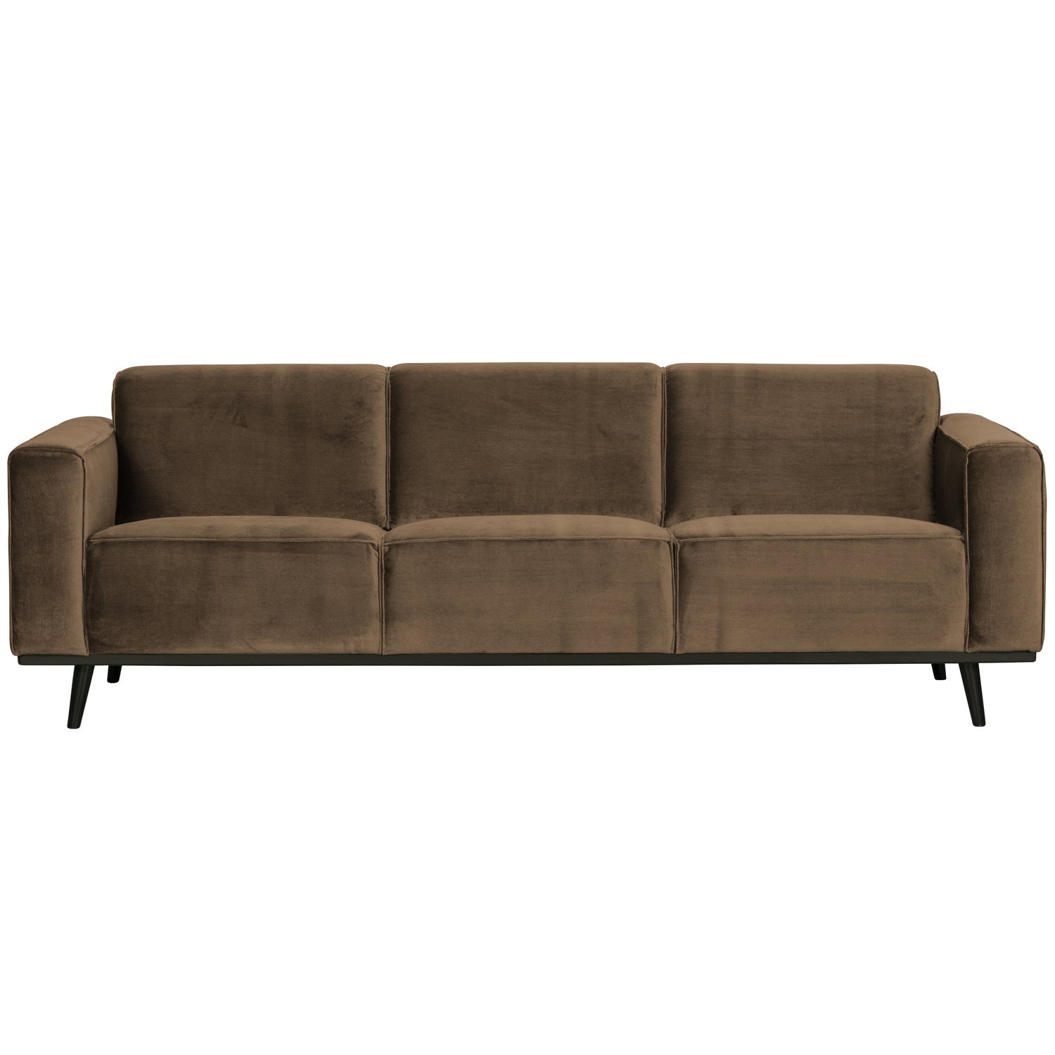 STATEMENT 3-SEATER 230 CM SAMT TAUPE