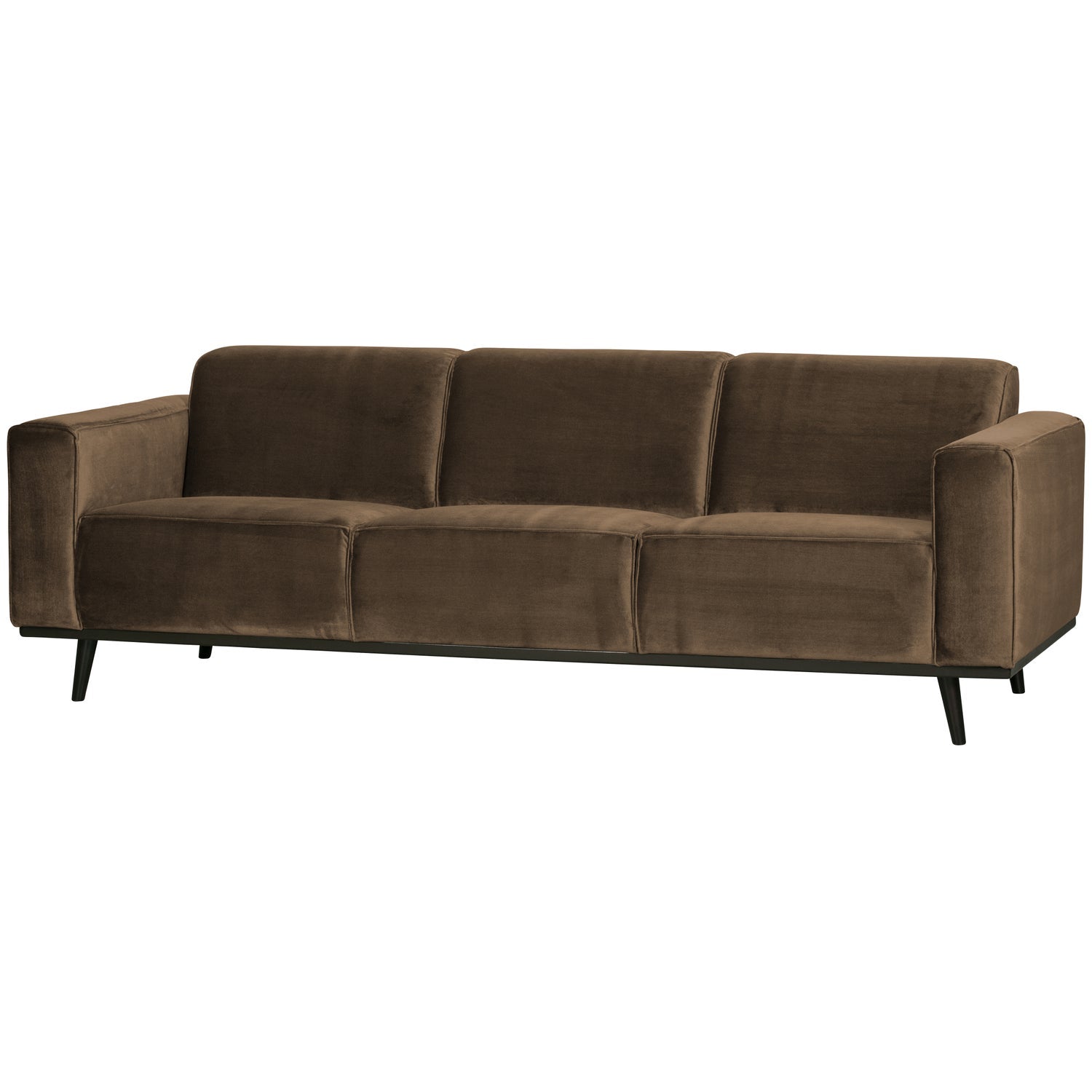 STATEMENT 3-SEATER 230 CM SAMT TAUPE