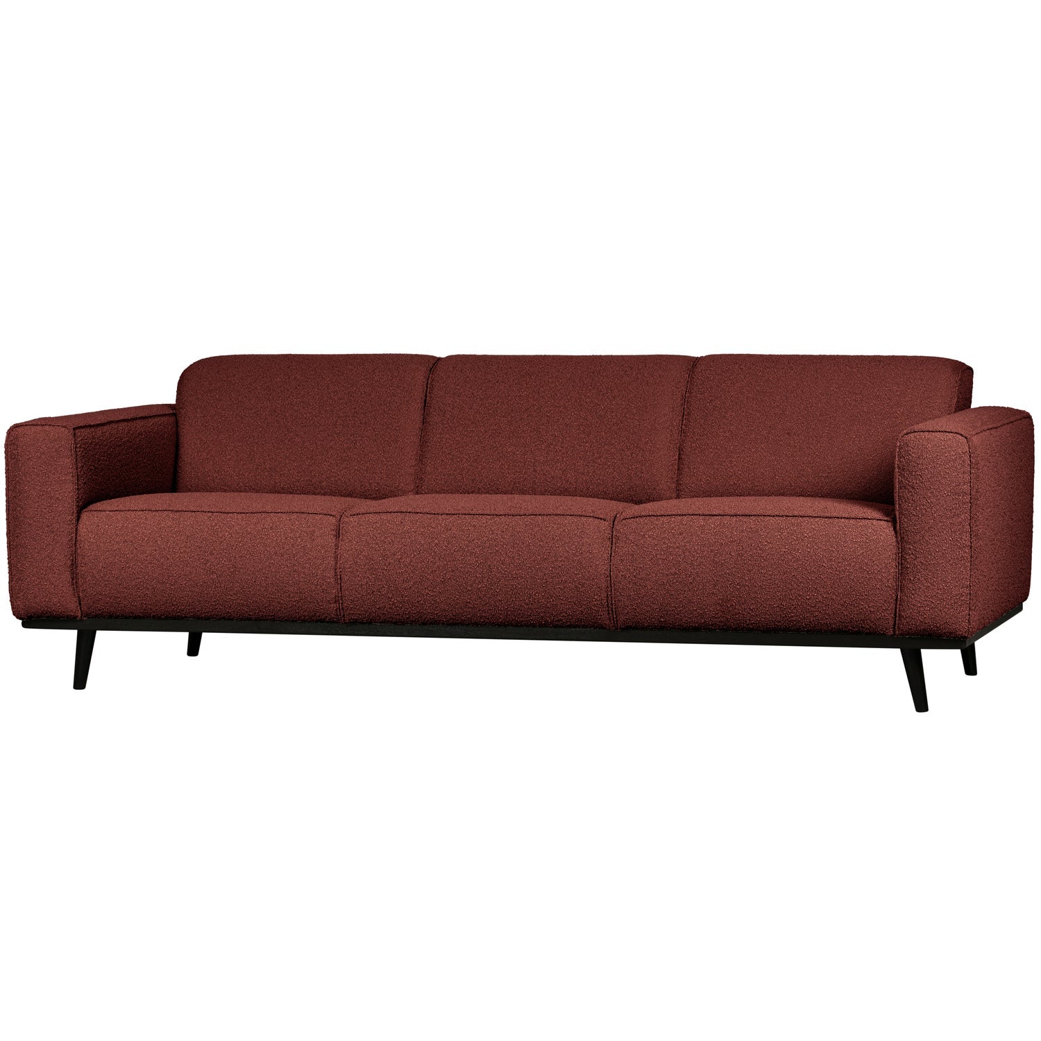 STATEMENT 3-SEATER 230 CM BOUCLE KASTANIE