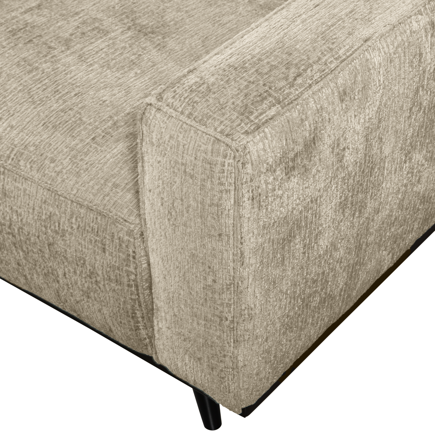STATEMENT 3-SEATER 230 CM STRUCTURE VELVET WHEATFIELD